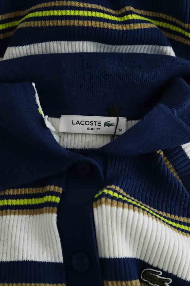 Cotton dress LACOSTE - SECONDE MAIN Blue