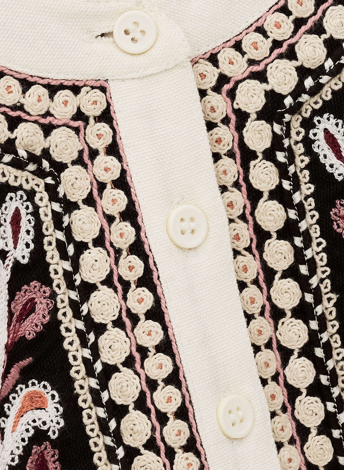 Rechte top met ronde hals van katoen BA&SH Beige