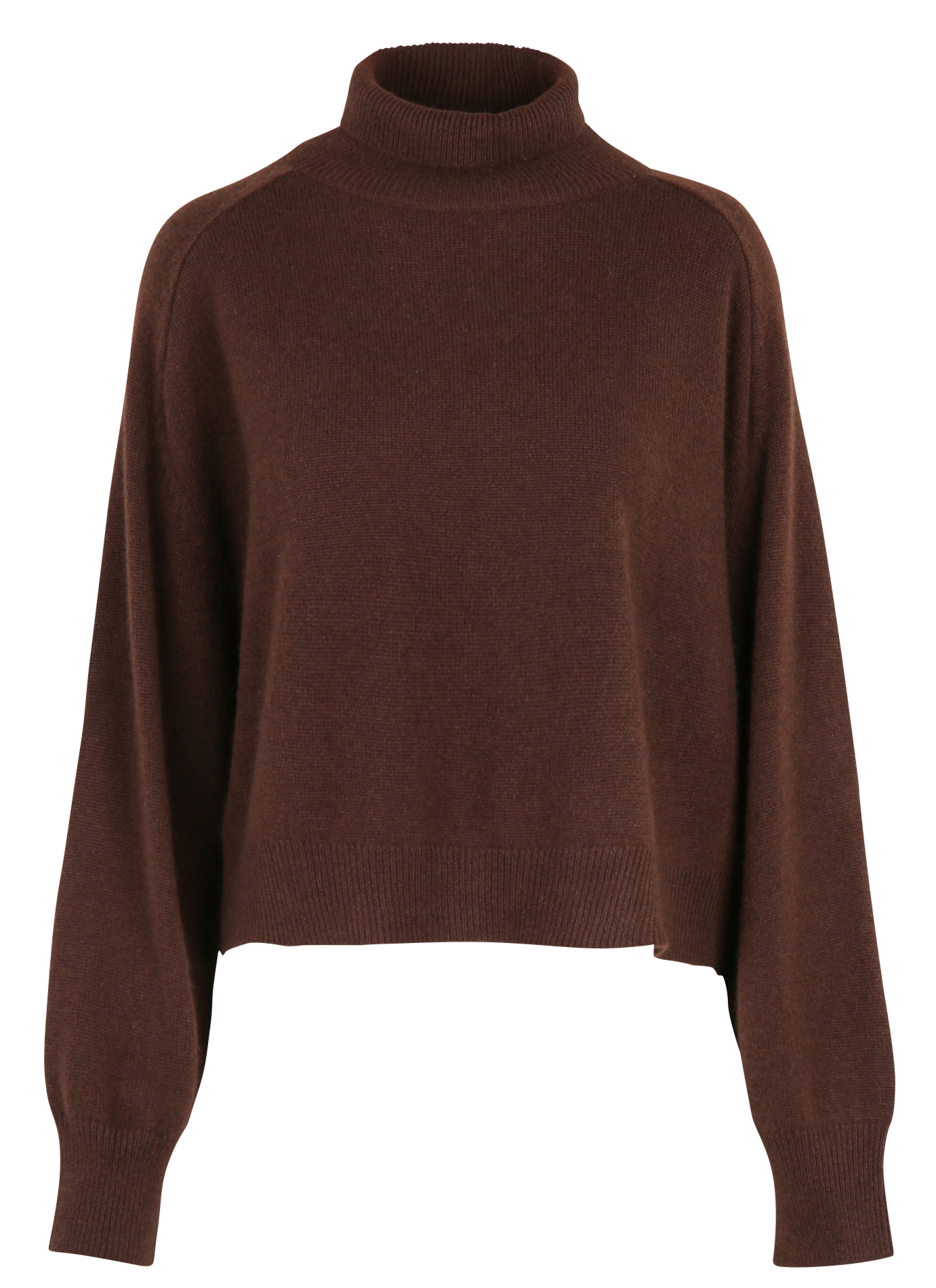 Pull col montant en cachemire VANESSA BRUNO Marron