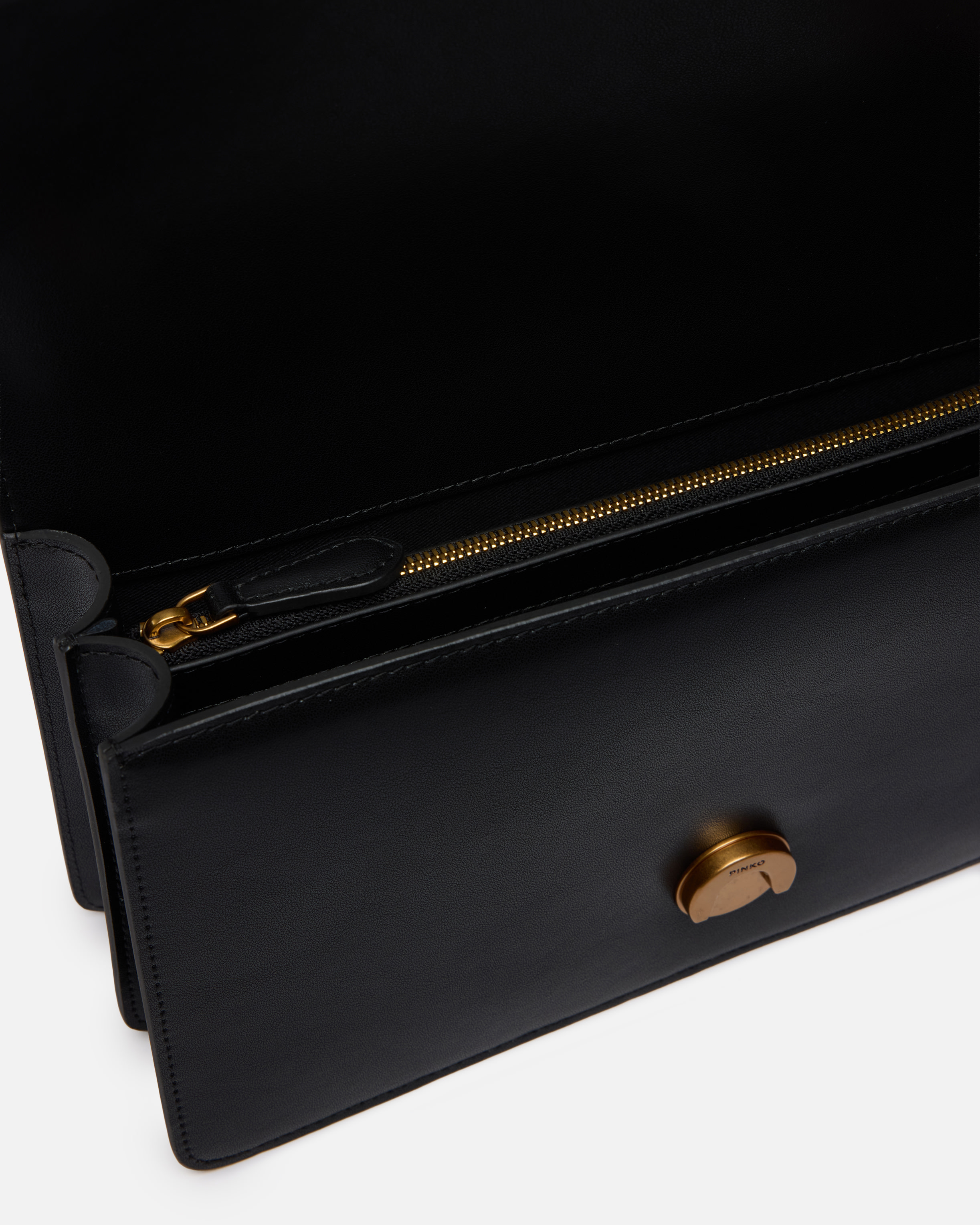 Medium Love Bag One leather handbag Black