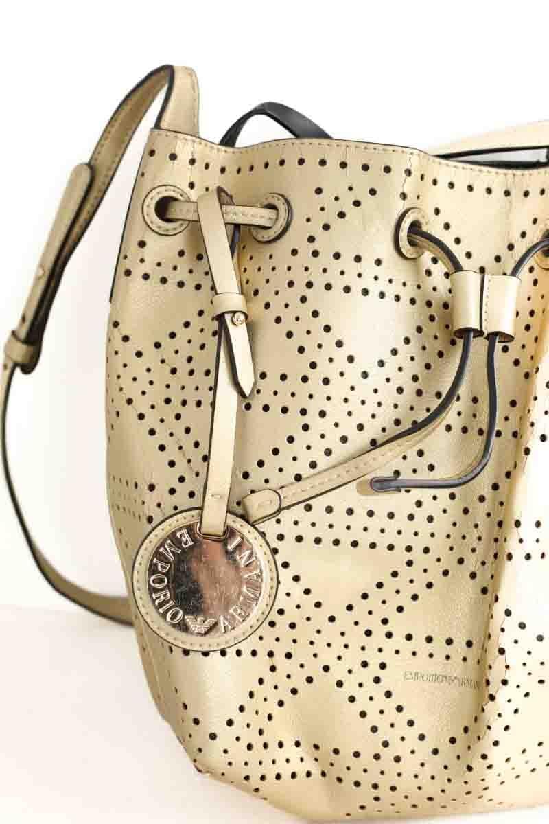 Bag ARMANI - SECONDE MAIN Golden