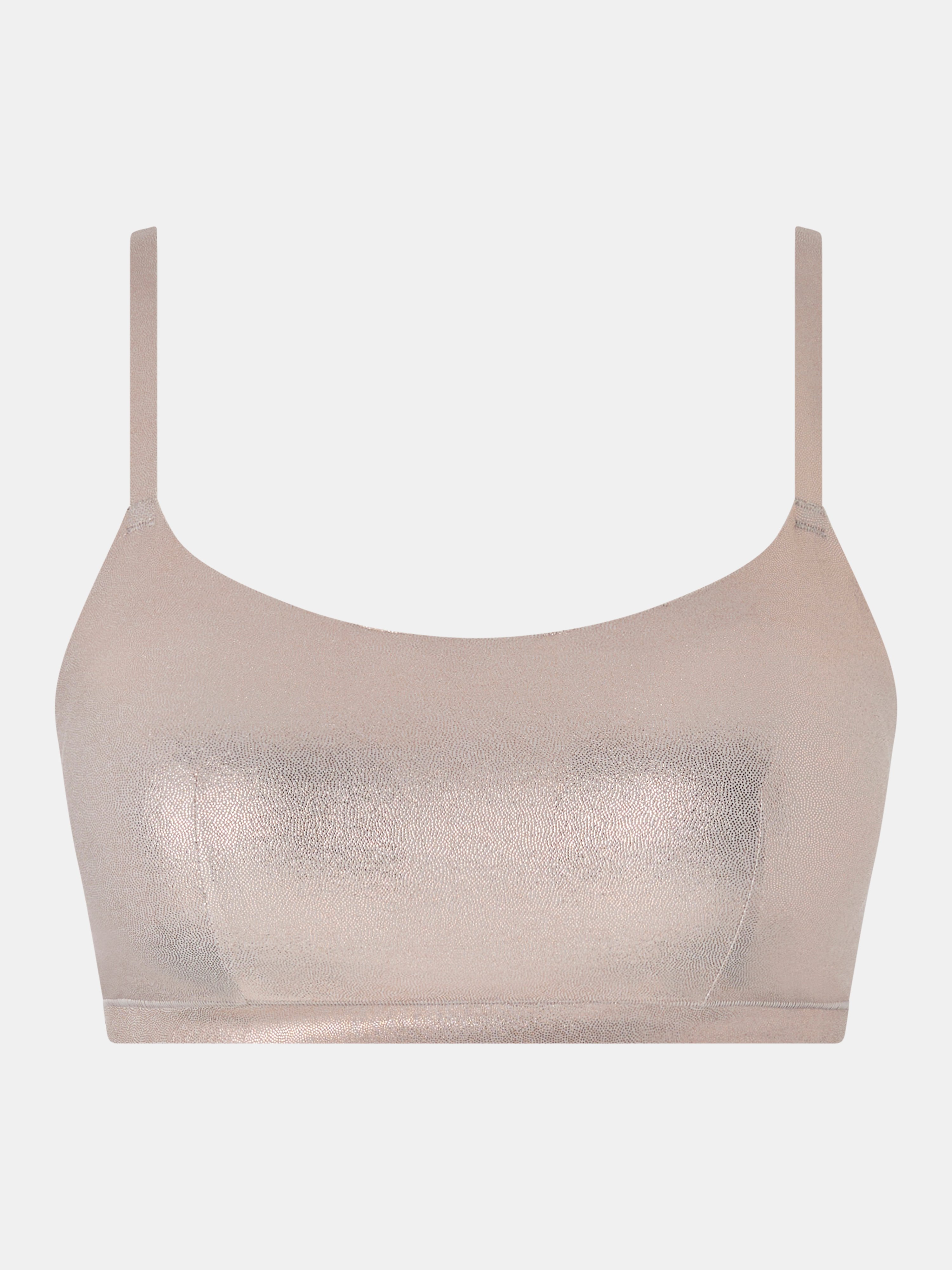 Bralette with cups Beige