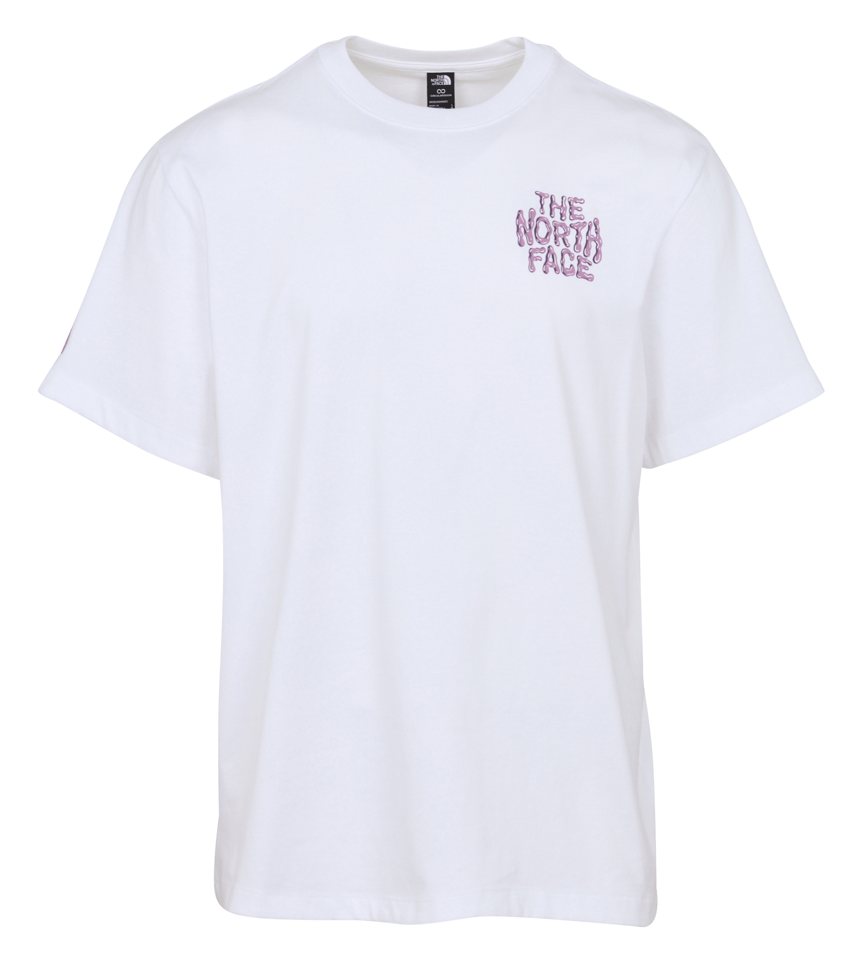 Gerade geschnittenes Rundhals-T-Shirt aus Baumwolle mit Siebdruck THE NORTH FACE