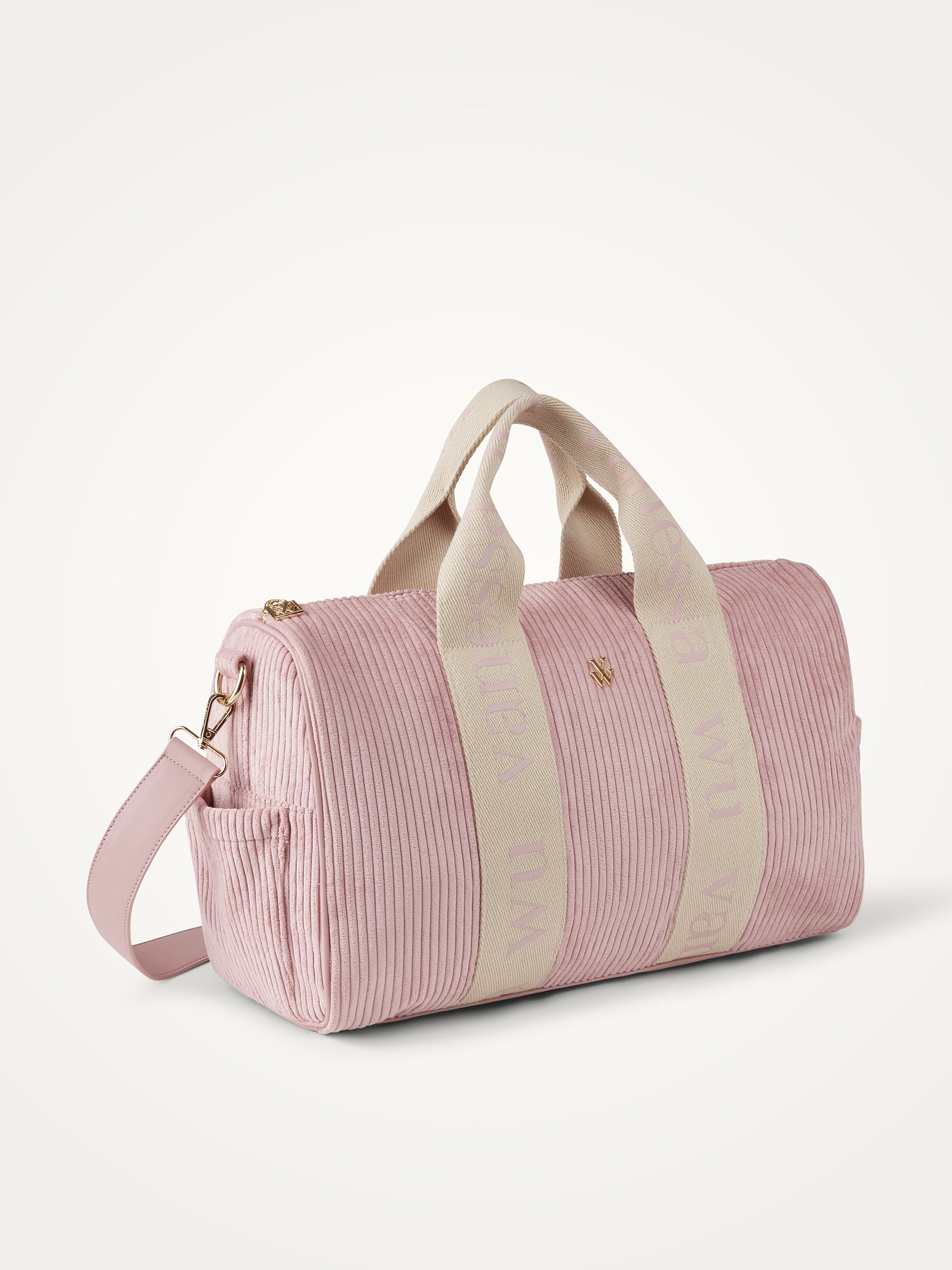 Sac week-end avec anses VANESSA WU Rose