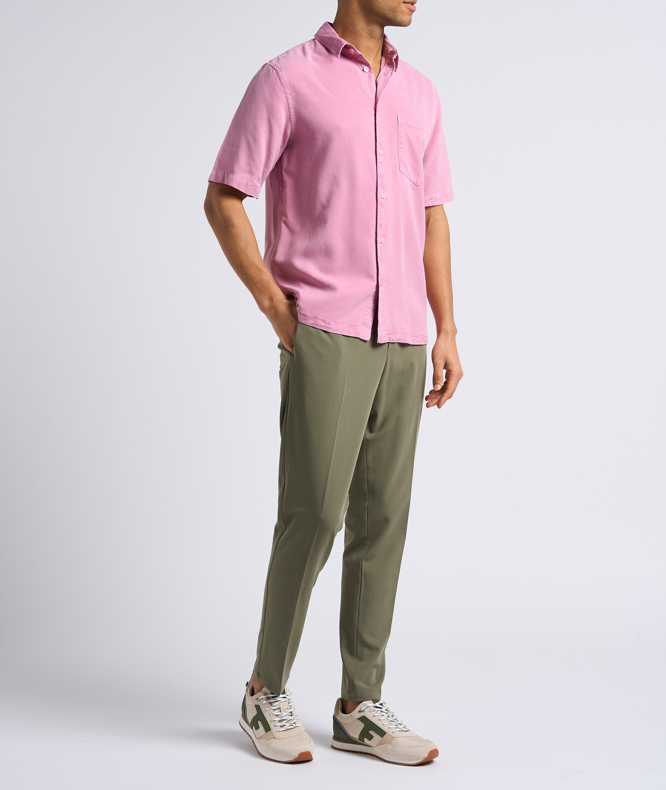 Regular-fit shirt SAMSOE SAMSOE Pink