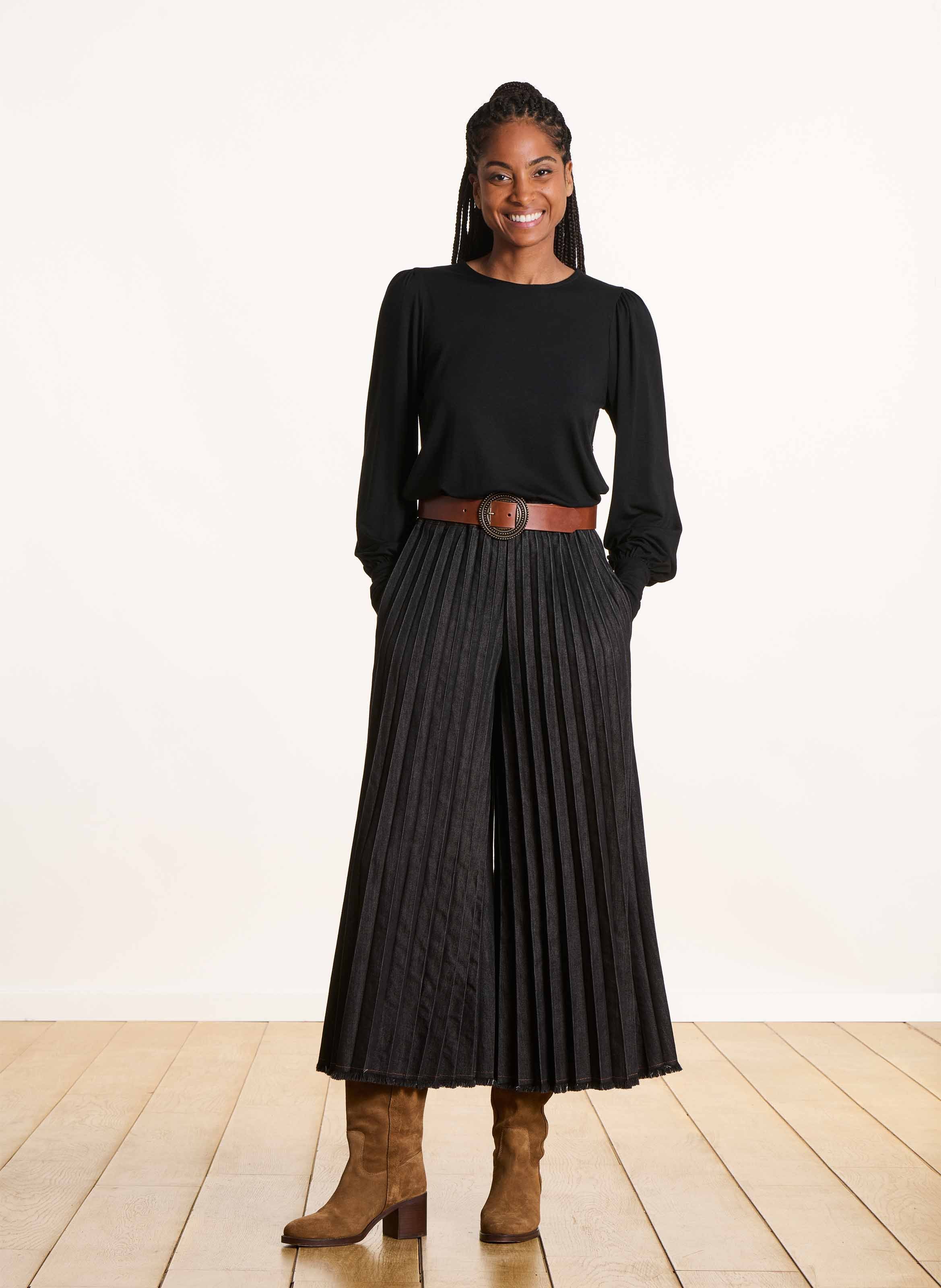 Tee-shirt oversize LA FEE MARABOUTEE Noir