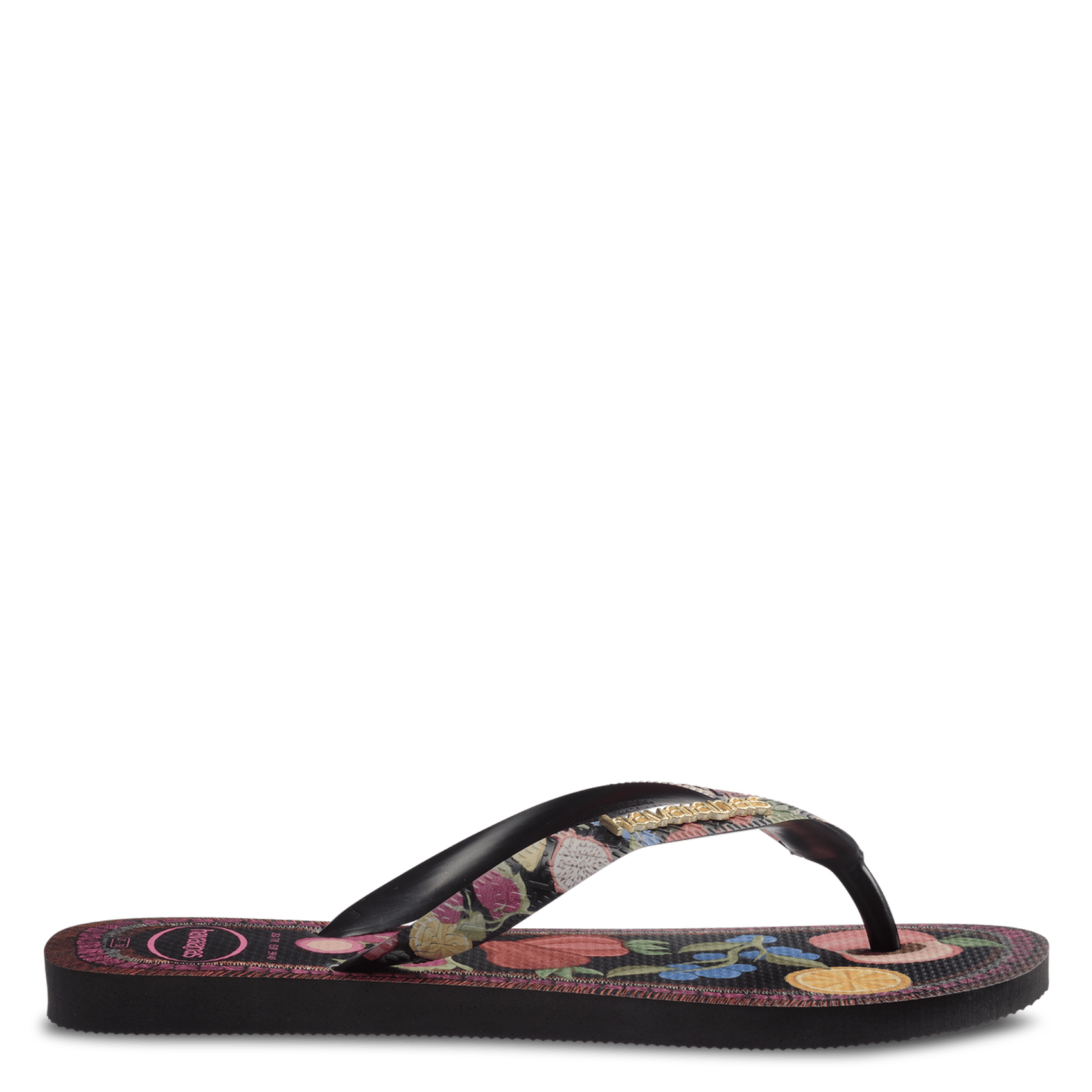Sandalias planas estampadas HAVAIANAS Negro