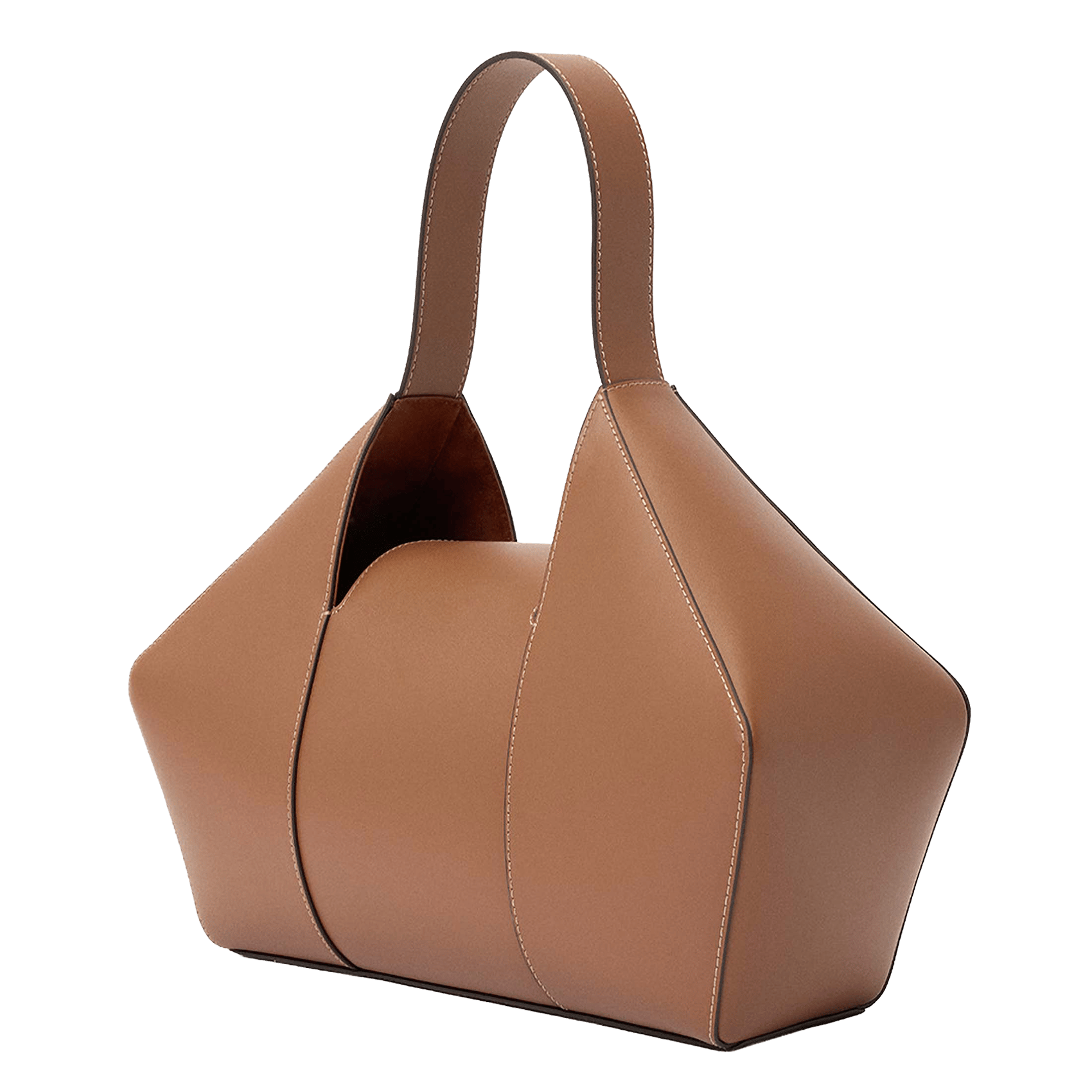 Sac cabas en cuir SIMORRA Marron