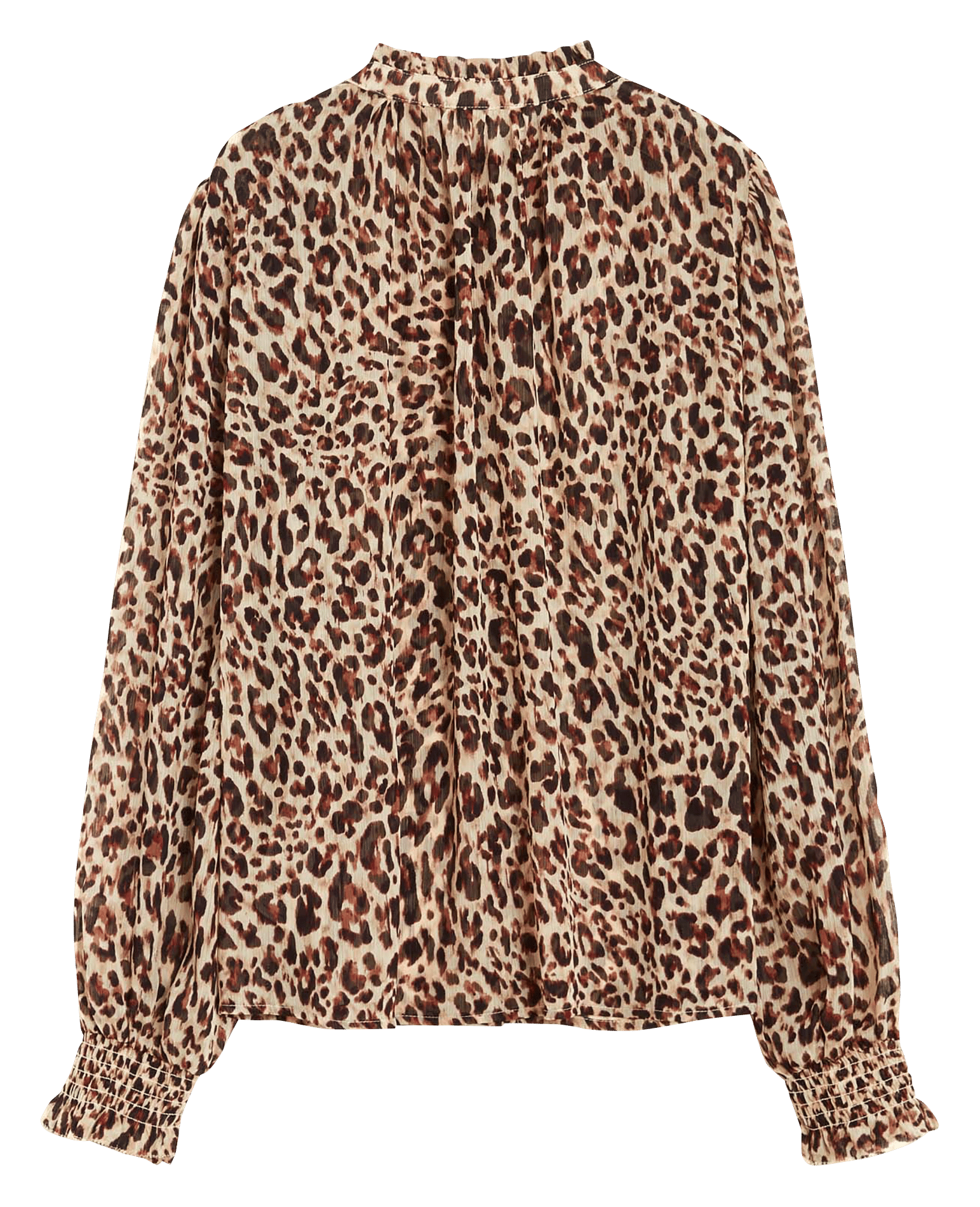 Chemise oversize imprimée GRACE ET MILA Marron