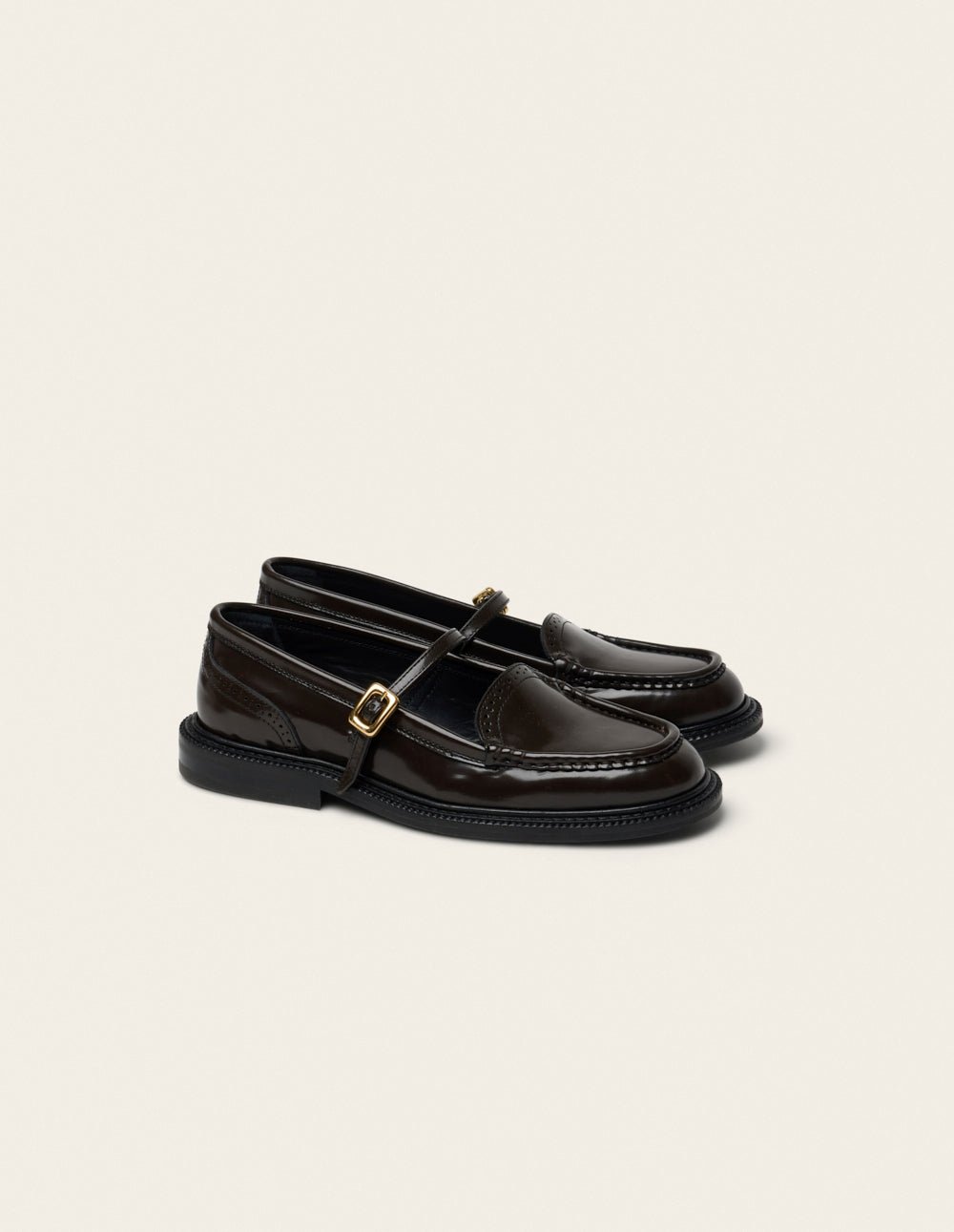 Derby shoes ODAJE Brown
