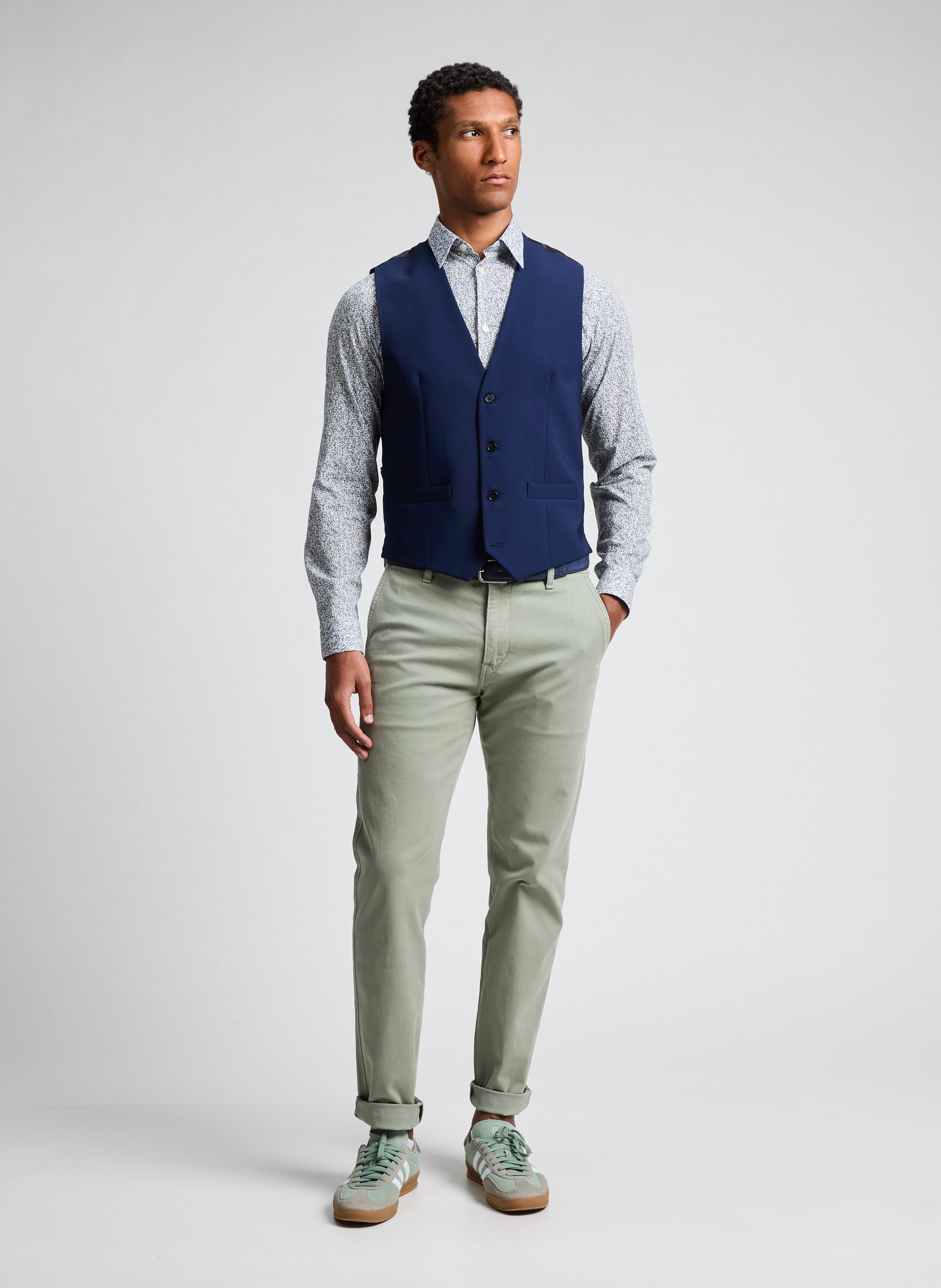 Woolen blazer dostum-g AU PRINTEMPS PARIS Blue