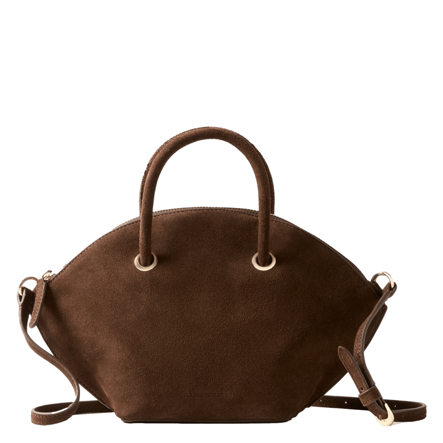 Leren handtas CLAUDIE PIERLOT Bruin