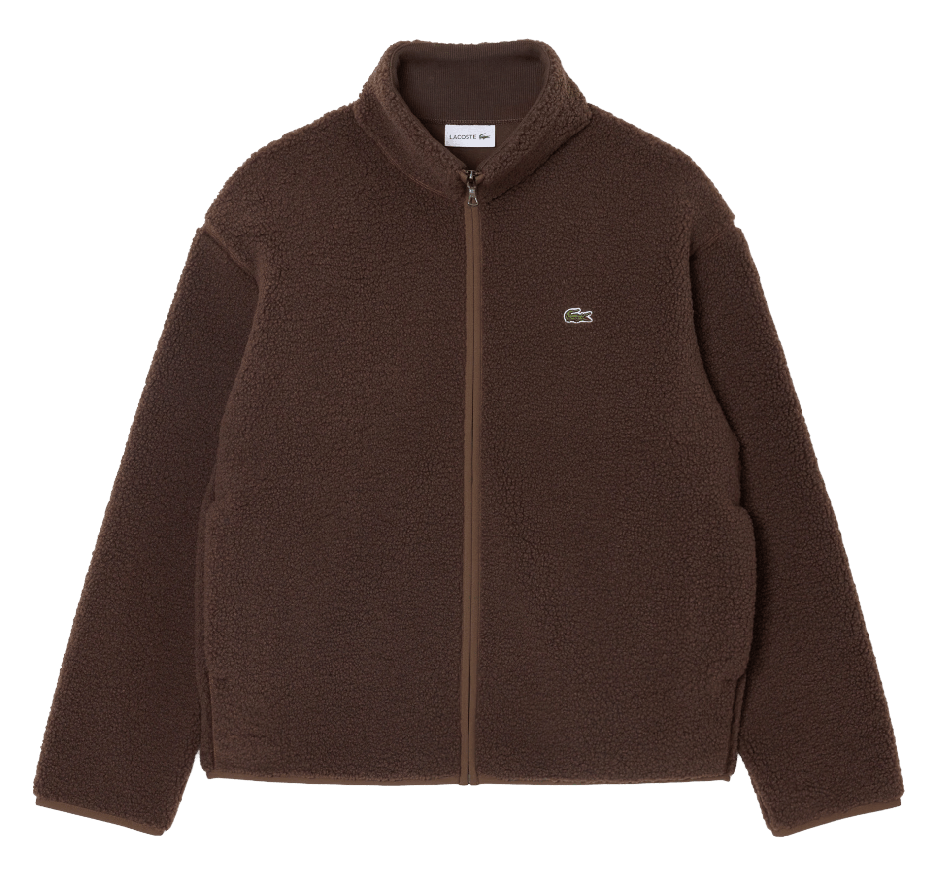 Gerader Stehkragen-Blouson LACOSTE Braun