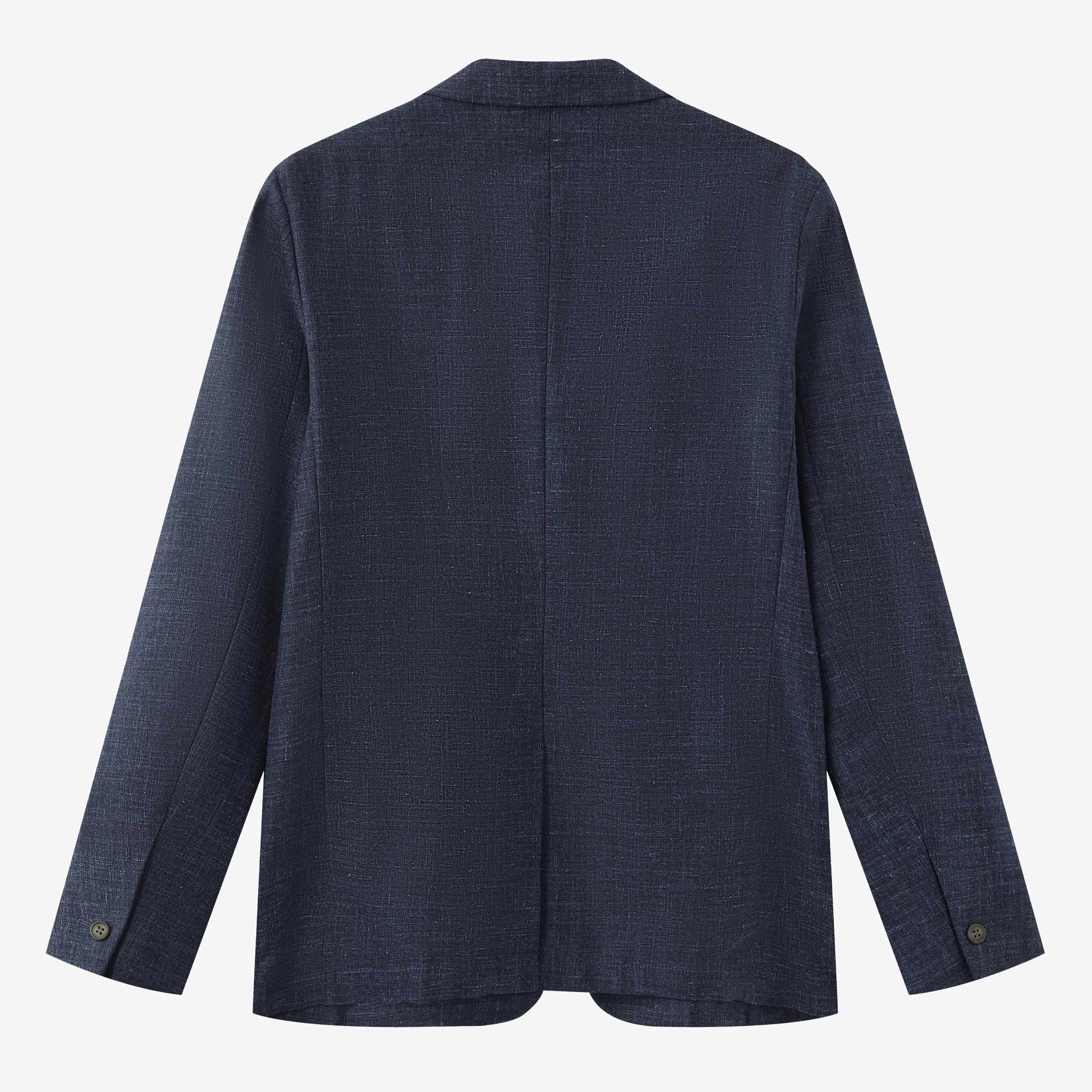 Blazer en laine SERGE BLANCO Bleu