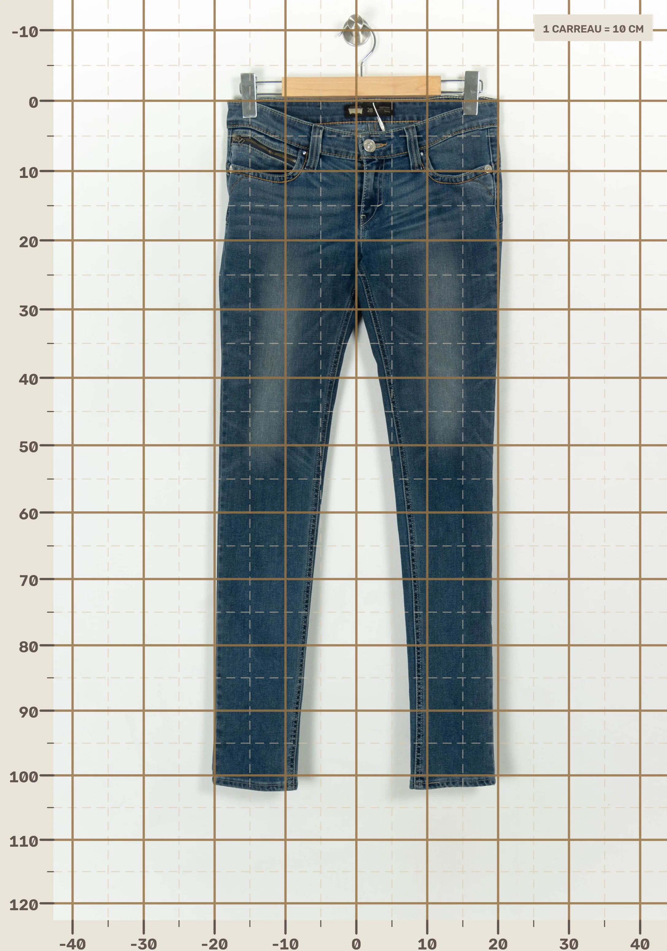 Jeans LEVI'S - Seconde main Blue