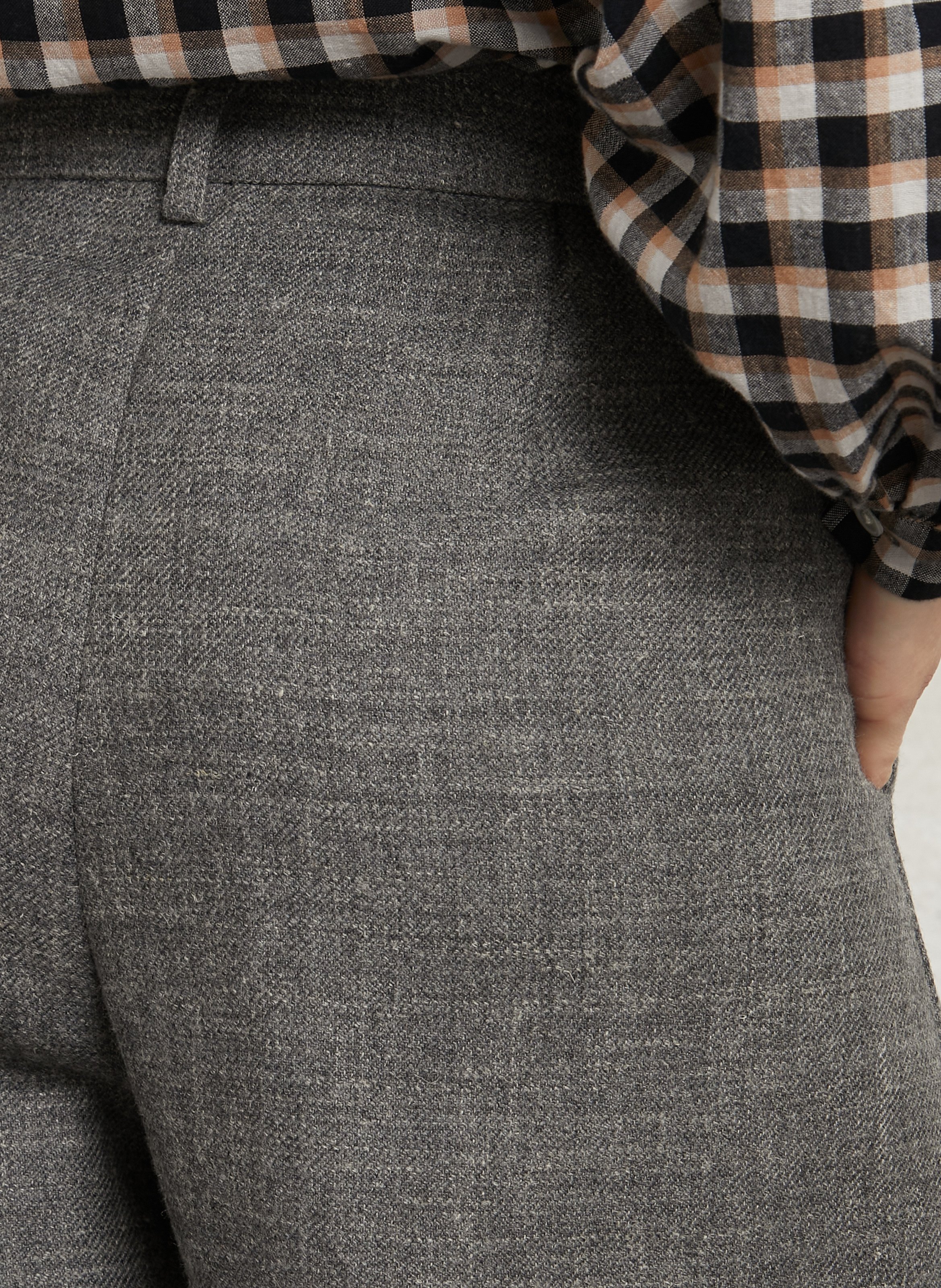 Straight suit trousers DIEGA Grey