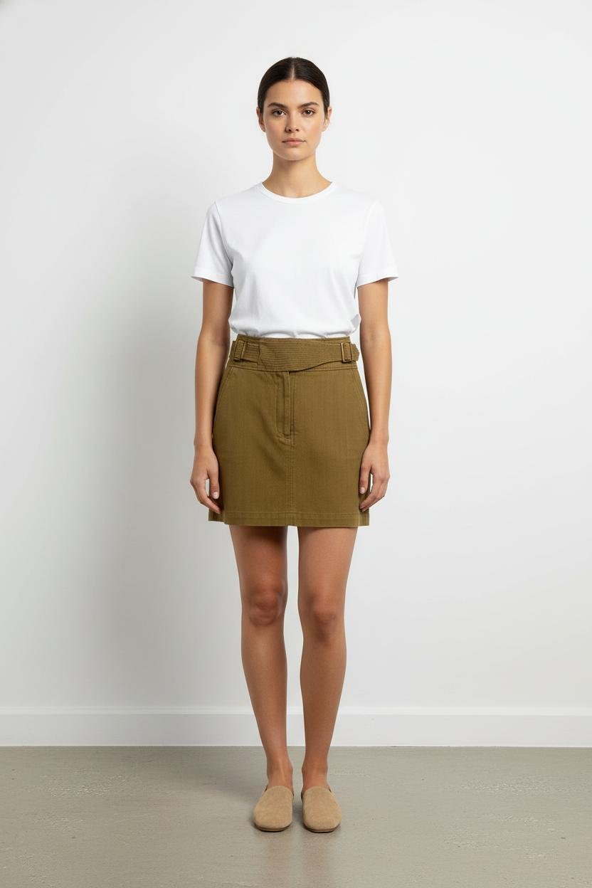 Short & midi skirt SEZANE - Seconde main Green