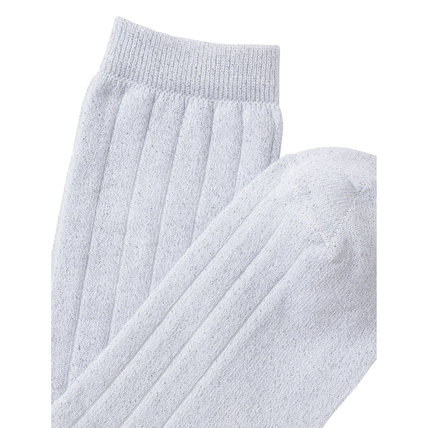 Baumwollsocken mit Logo ROYALTIES Silber