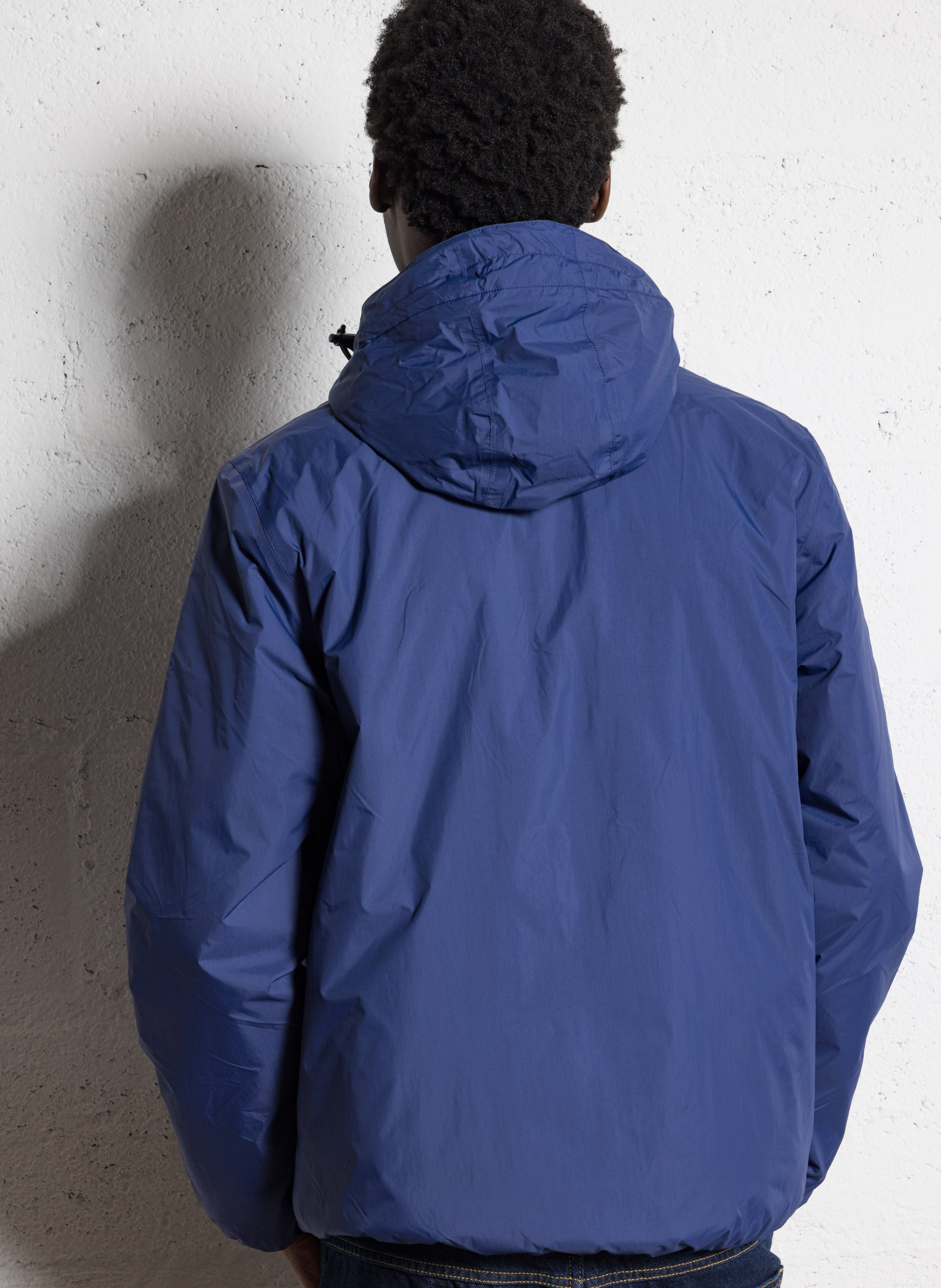 Coupe-vent col montant K-WAY Bleu