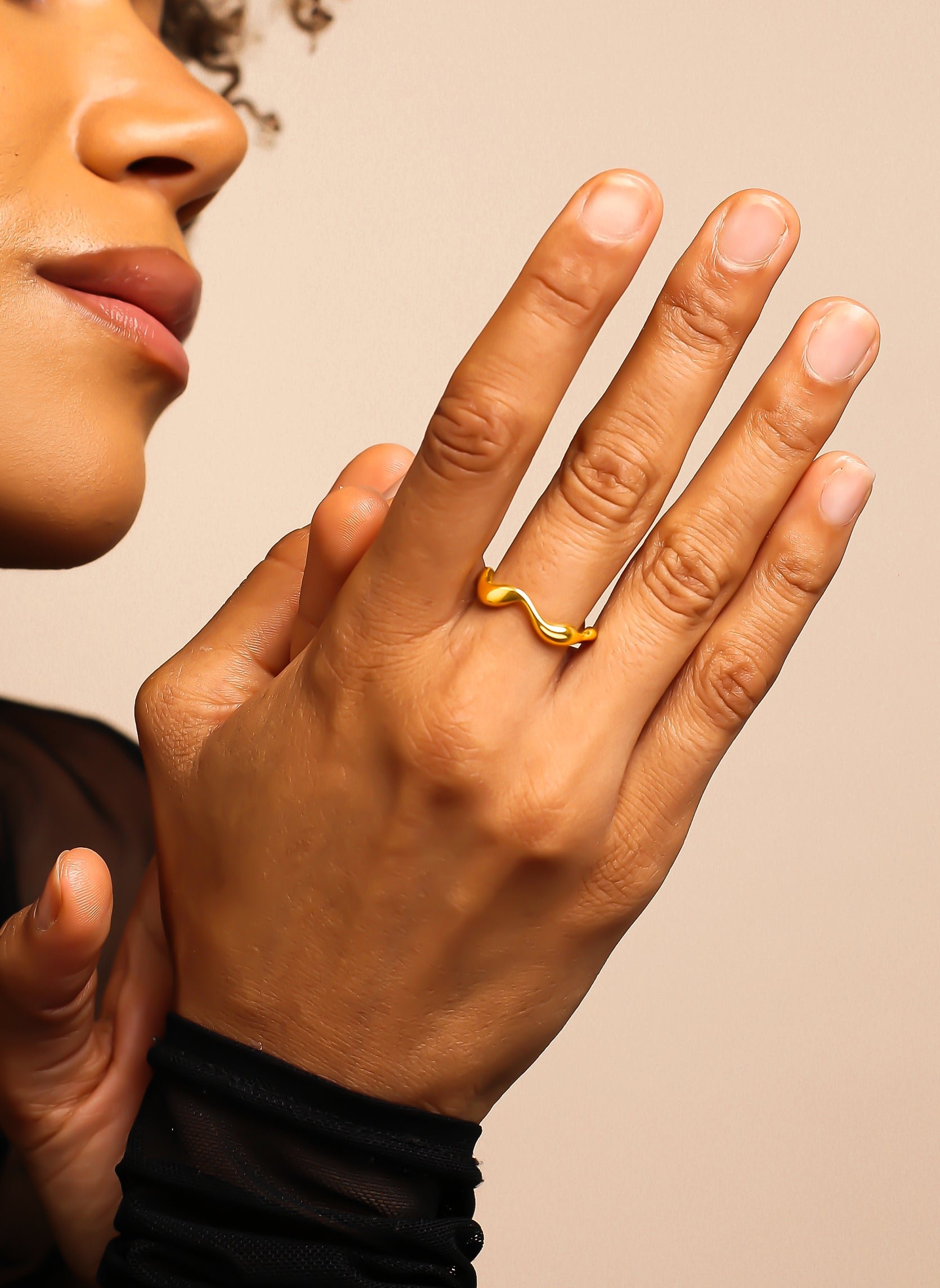 Delicate Odélie Ring AEC Paris Golden