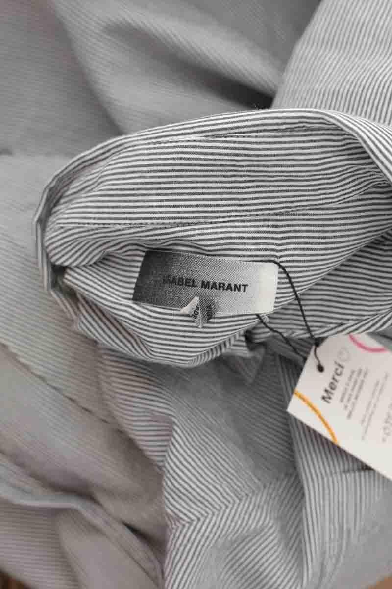 Cotton shirt ISABEL MARANT - Seconde Main Grey