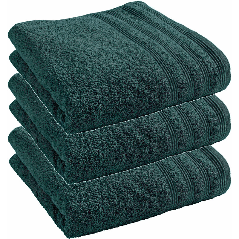 100% combed cotton bath towel COTON PUR