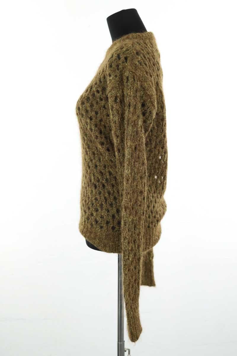Khaki wool sweater ISABEL MARANT - Seconde Main Khaki