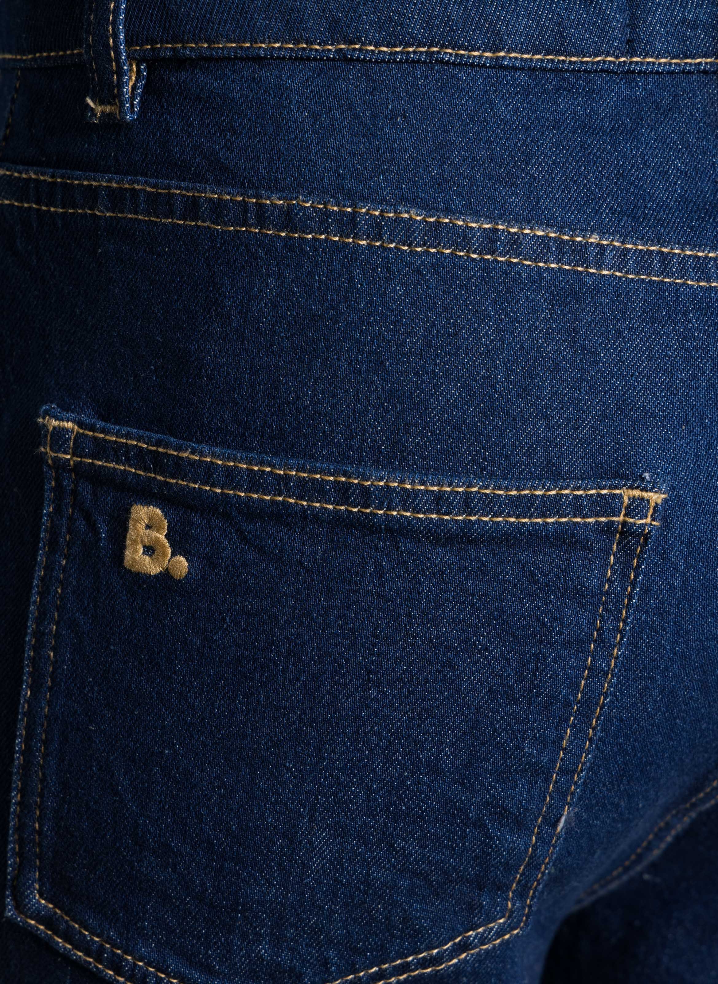 Charlotte - Flared Jeans aus Baumwolle BERENICE Blau