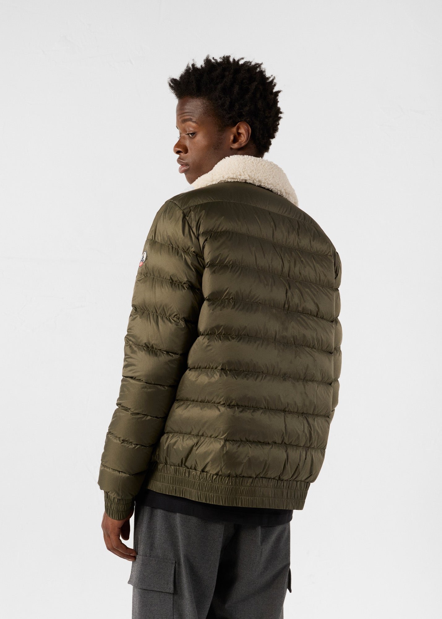 Chuck aviator puffer jacket JOTT Green