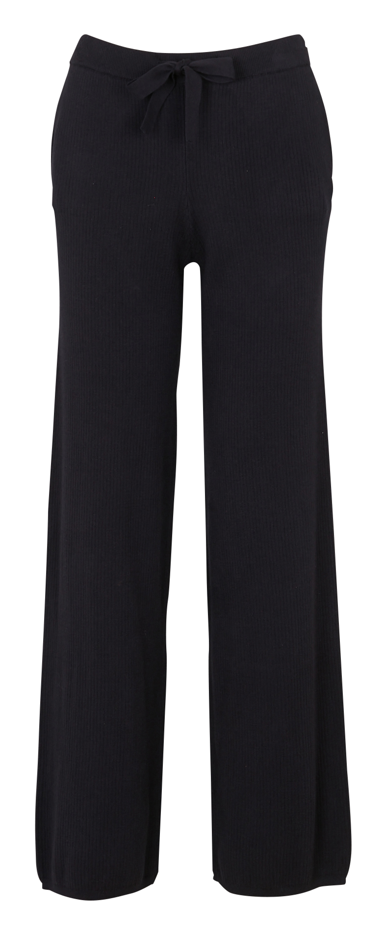 Pantalon droit en coton bio mélangé MAJESTIC FILATURES Bleu