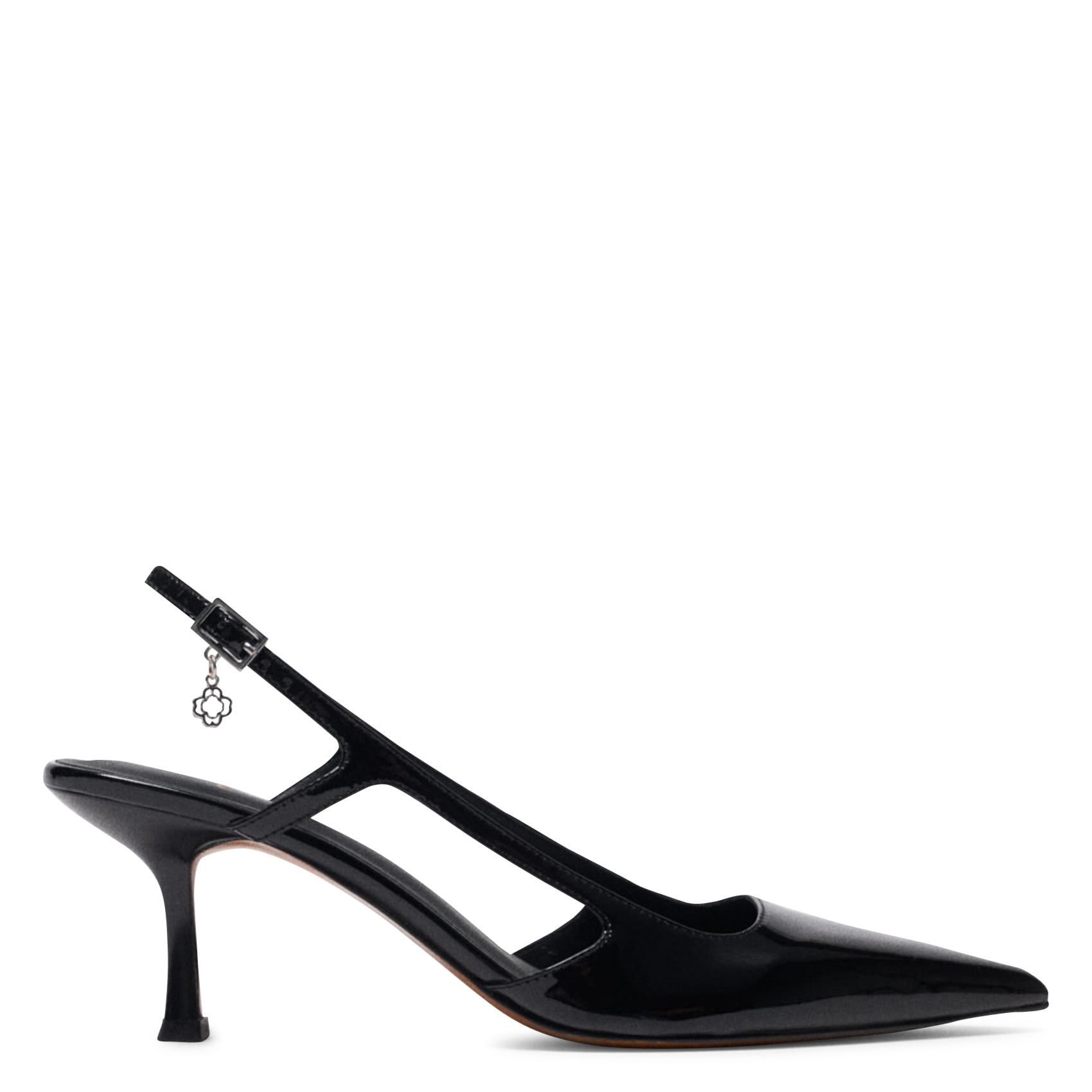 Escarpins en cuir MAJE Noir