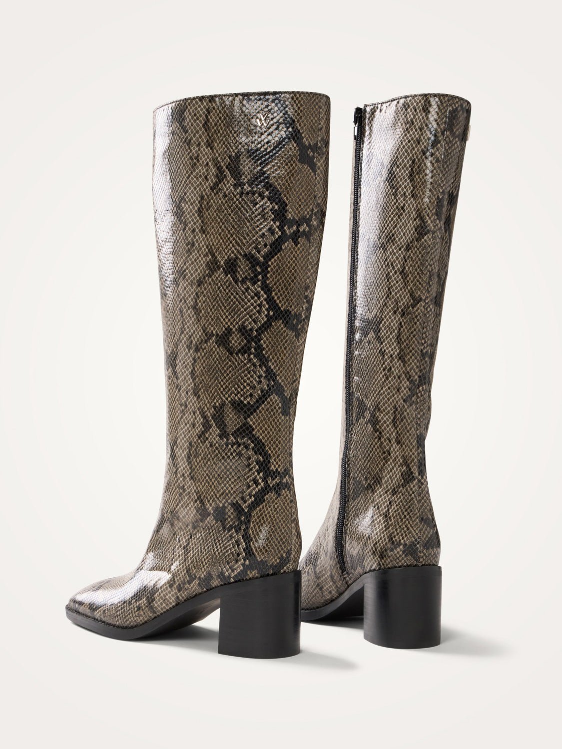 Bottes à talon VANESSA WU Gris