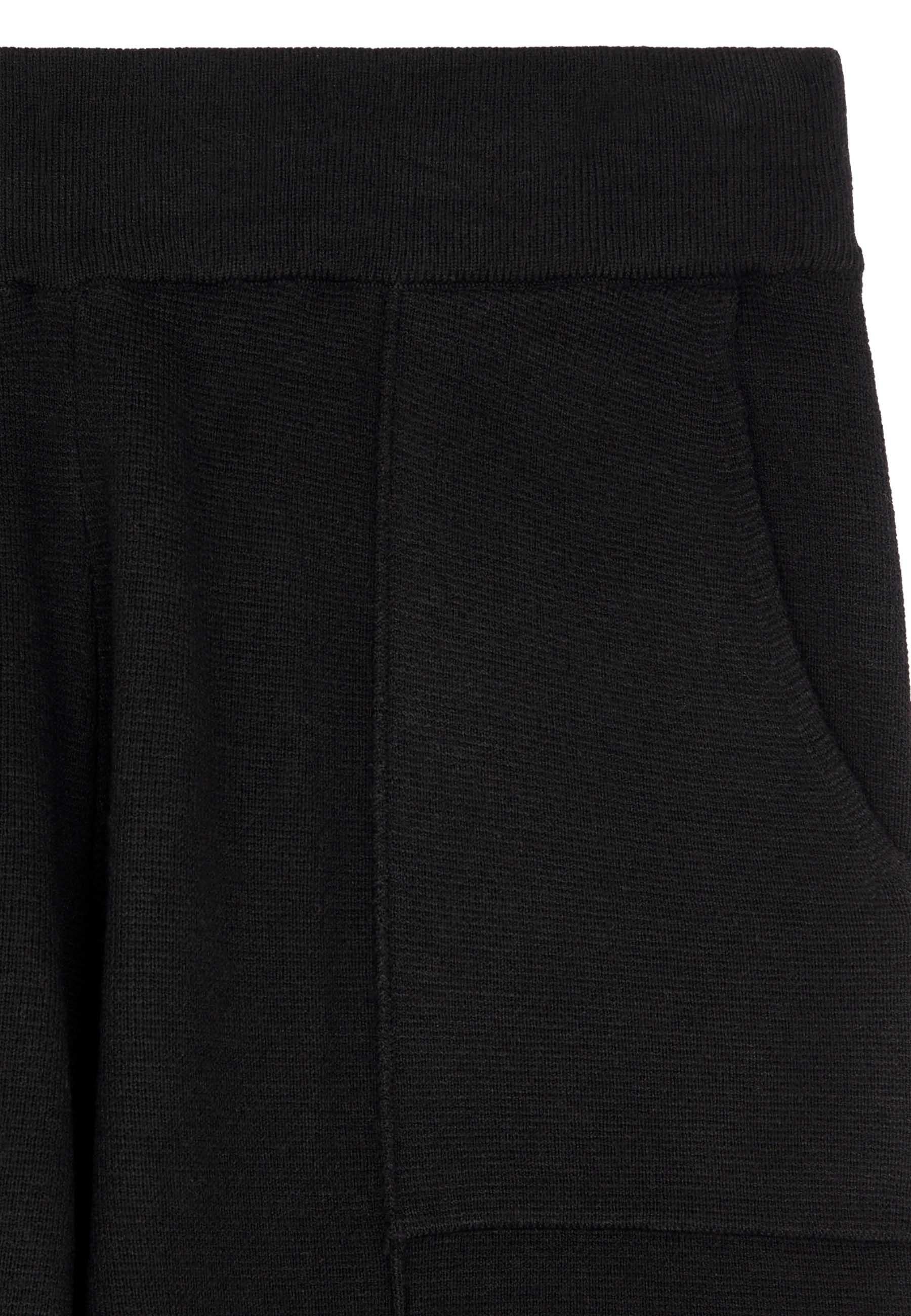 Wide-leg knit pants RODIER Black