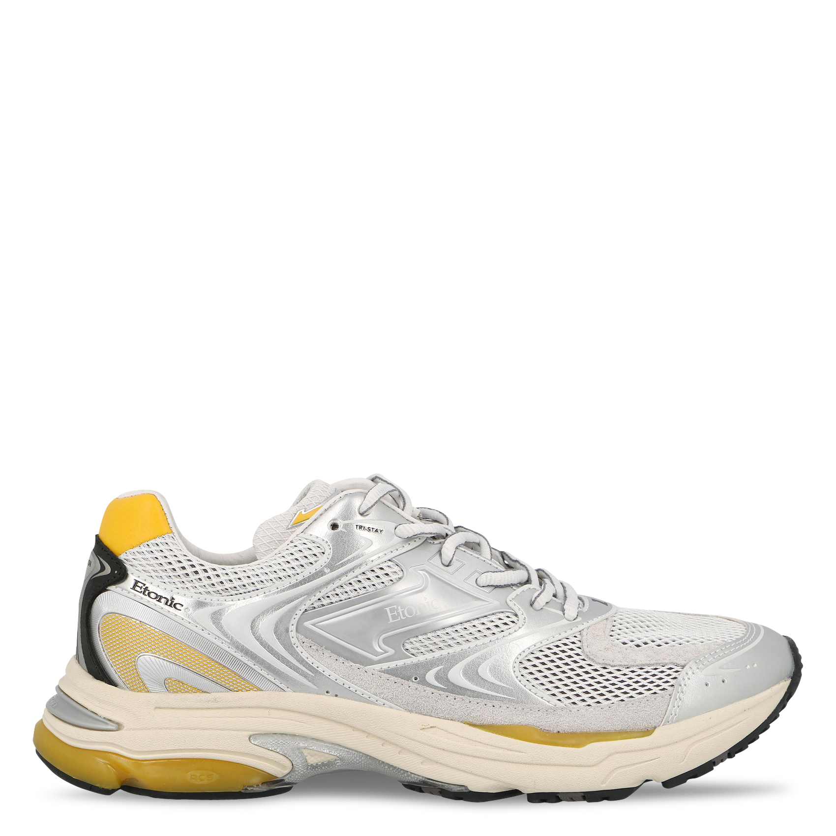 Baskets basses bi-matière  ETONIC Jaune