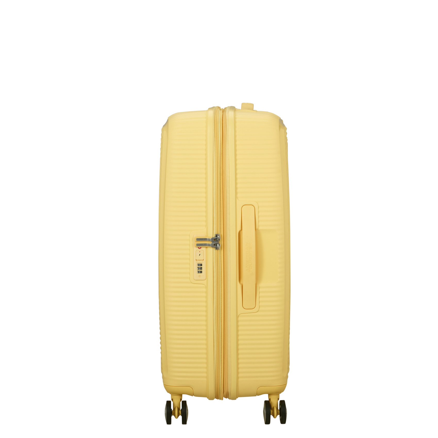 Suitcase with 4 wheels size M AMERICAN TOURISTER Yellow