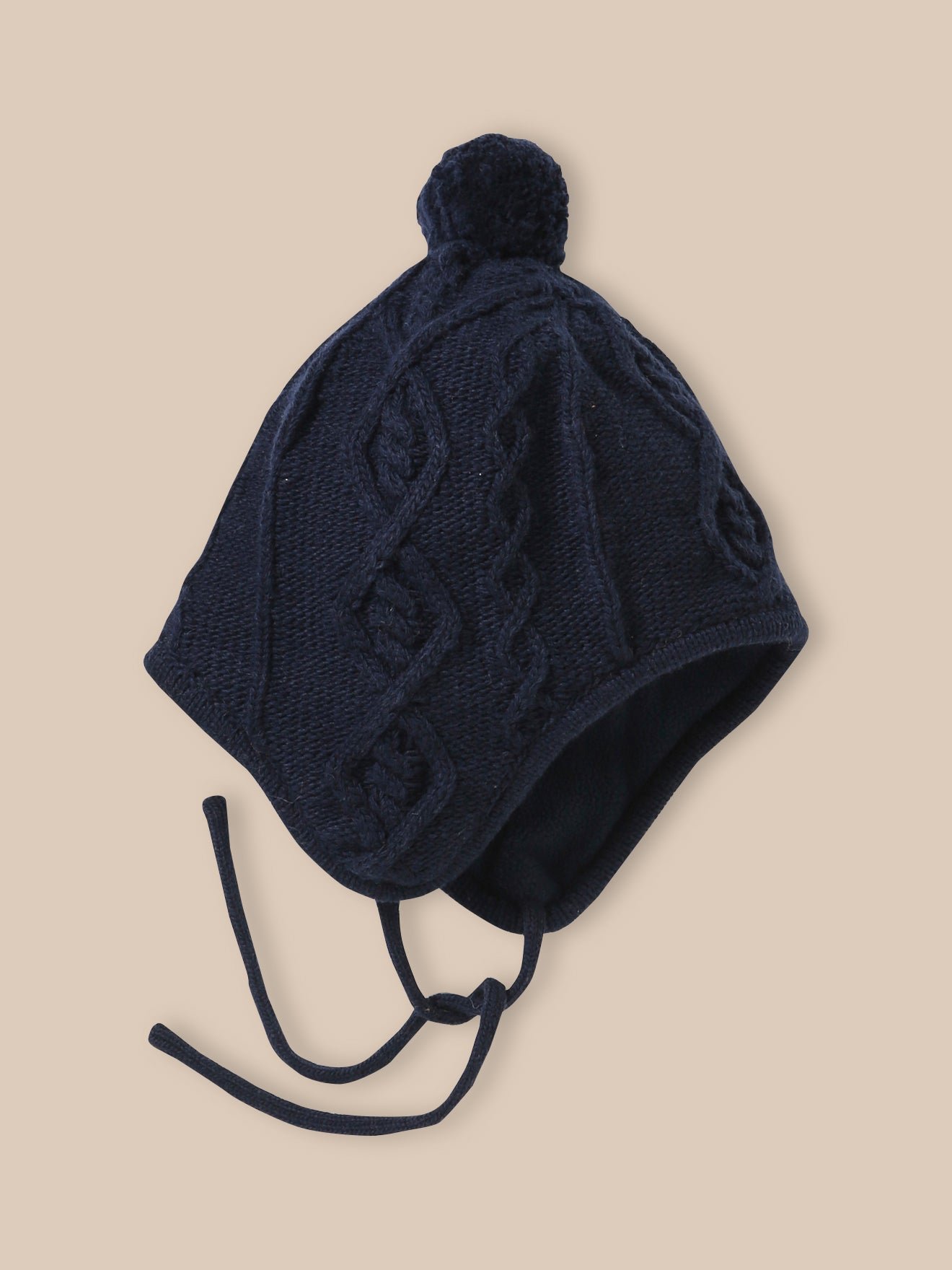 Peruvian wool hat lined with fleece - CYRILLUS