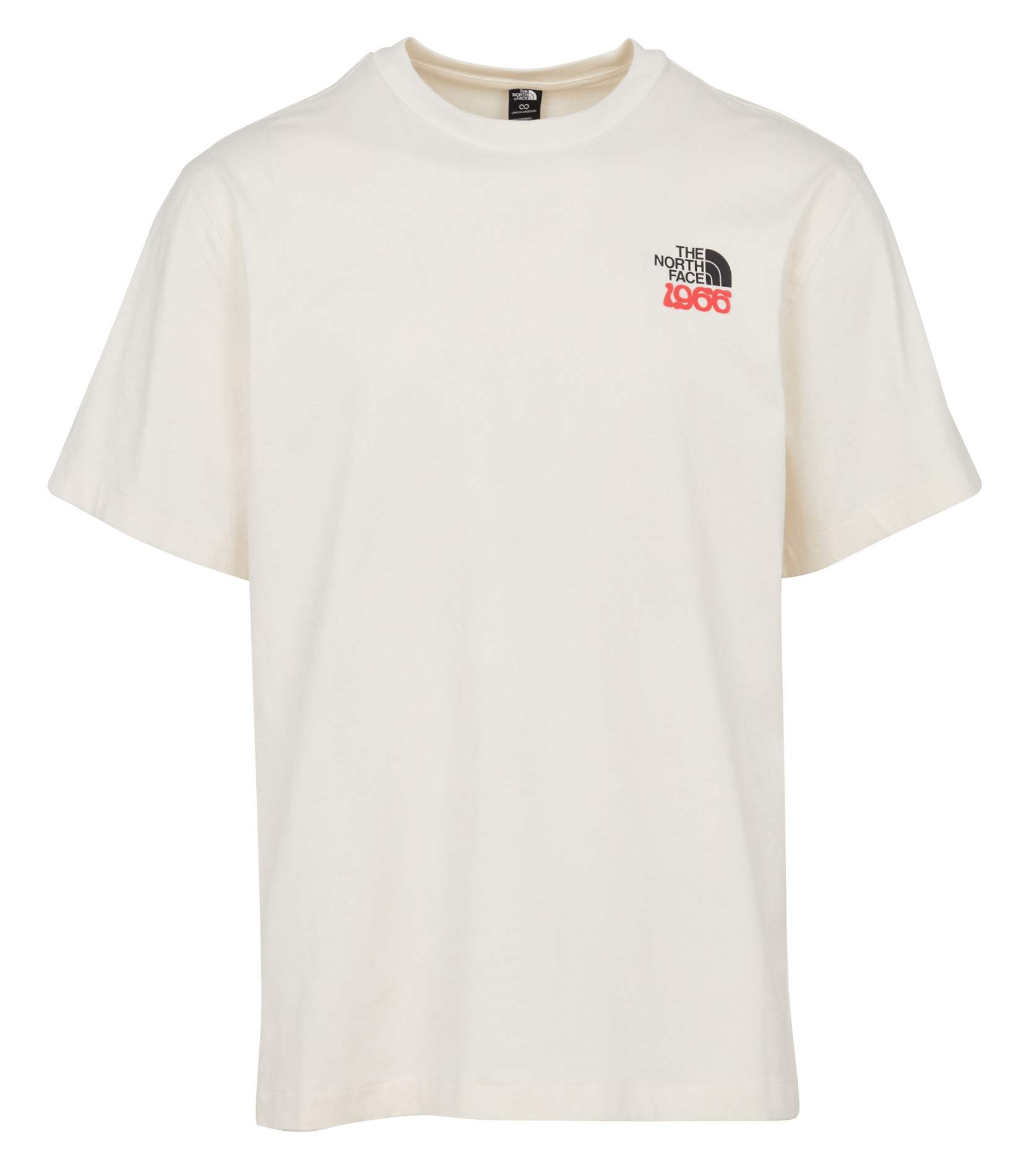 Gerade geschnittenes Rundhals-T-Shirt aus Baumwolle mit Siebdruck THE NORTH FACE
