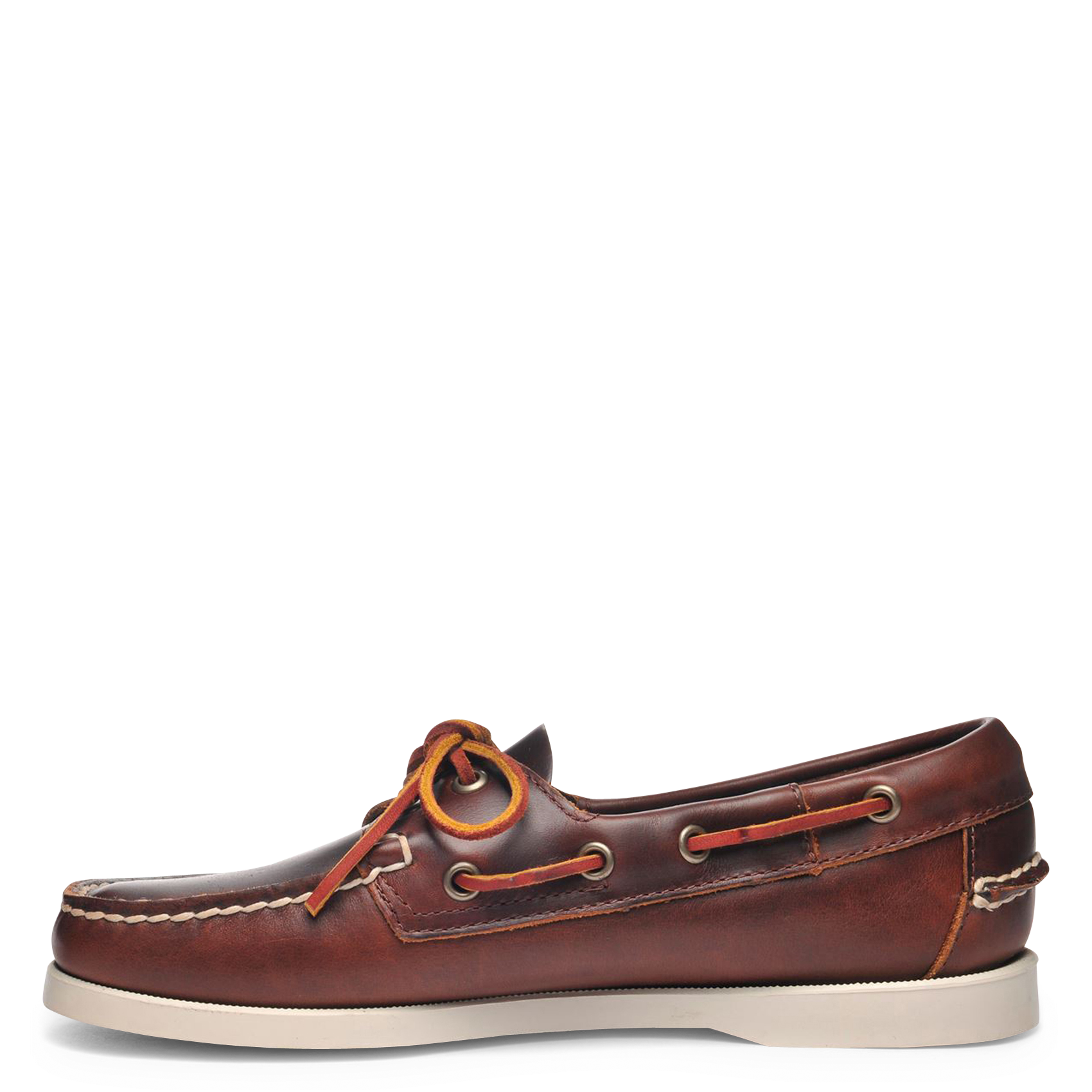 Bootsschuhe mit Schnürsenkeln aus Leder SEBAGO Braun