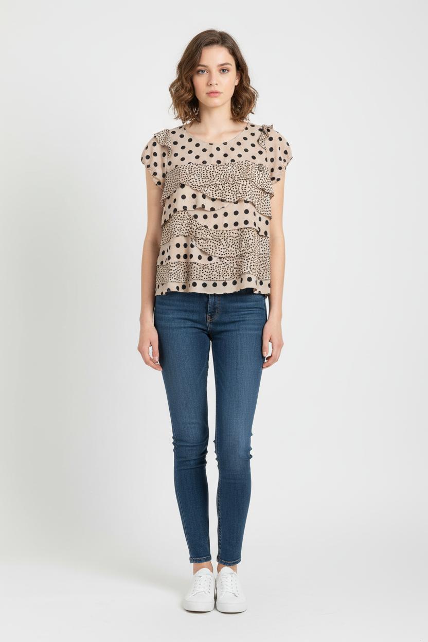 Top & tank top LIU JO - SECONDE MAIN Beige