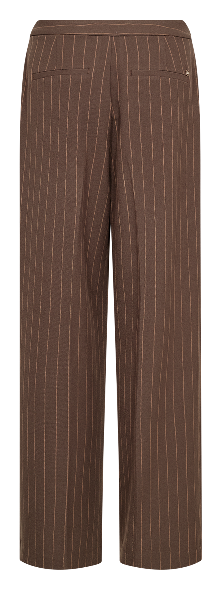 Striped wide-leg pants MOS MOSH Brown