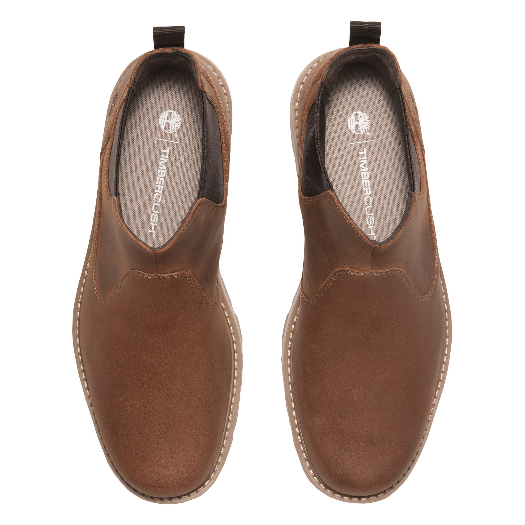 Boots en cuir TIMBERLAND Marron