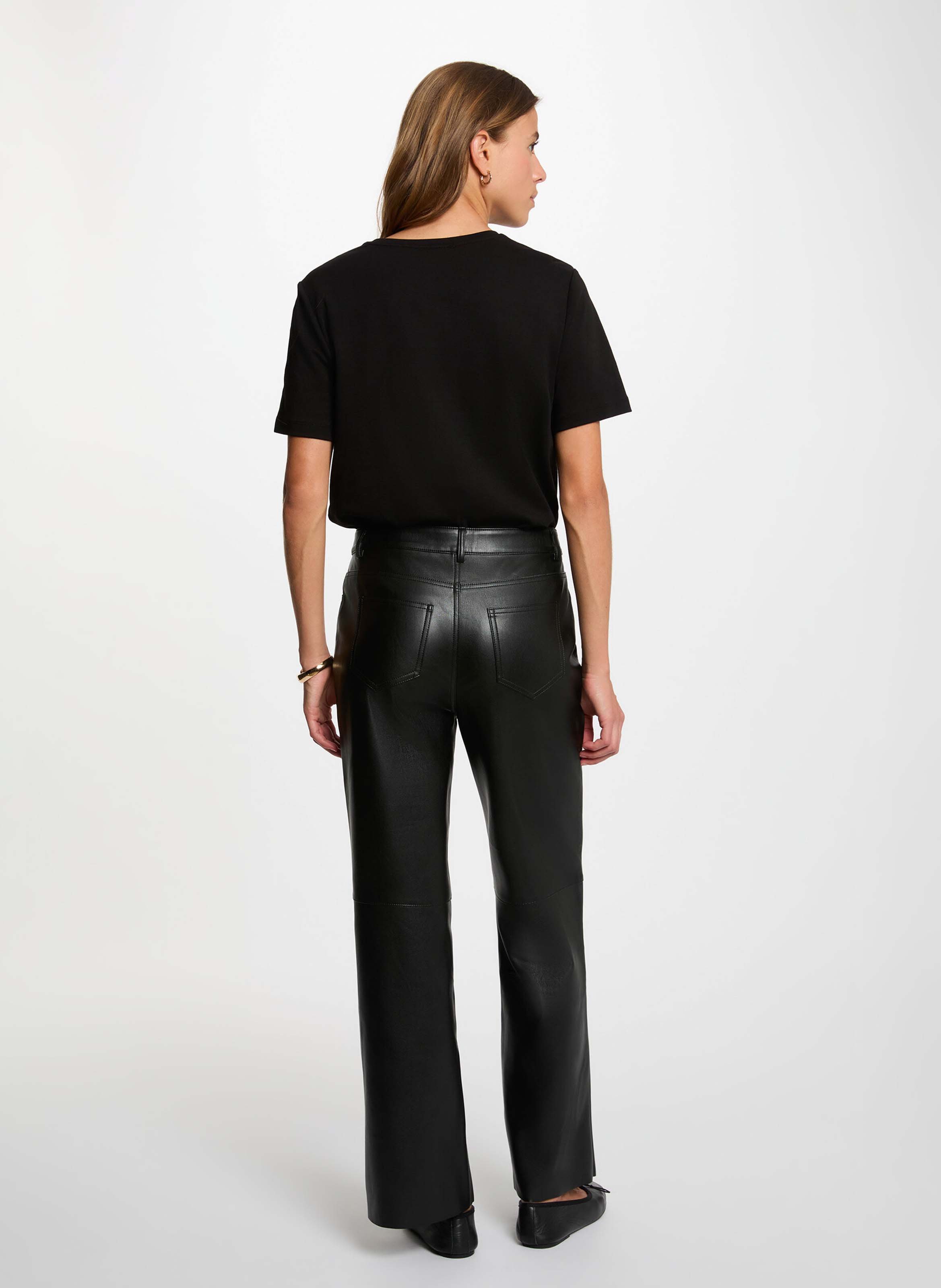 Pantalon droit MORGAN Noir
