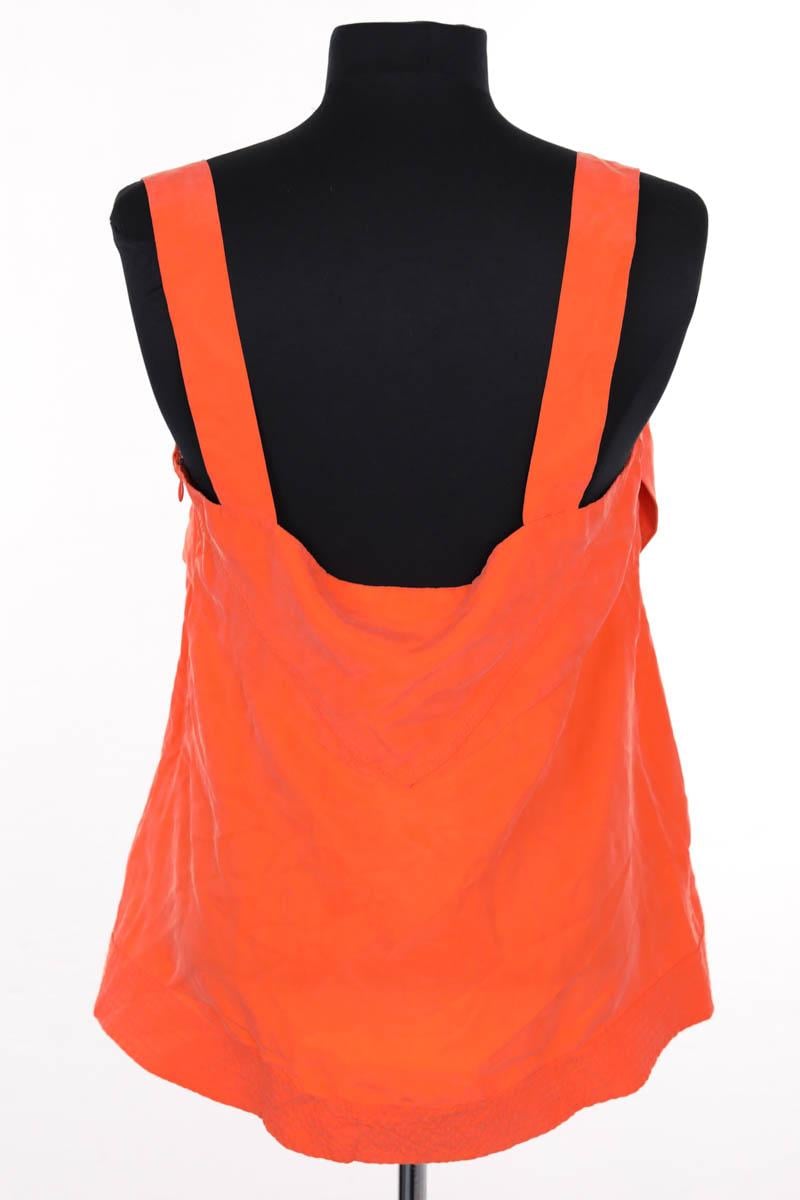 Azawood sleeveless top DIANE VON FURSTENBERG - Seconde Main Orange