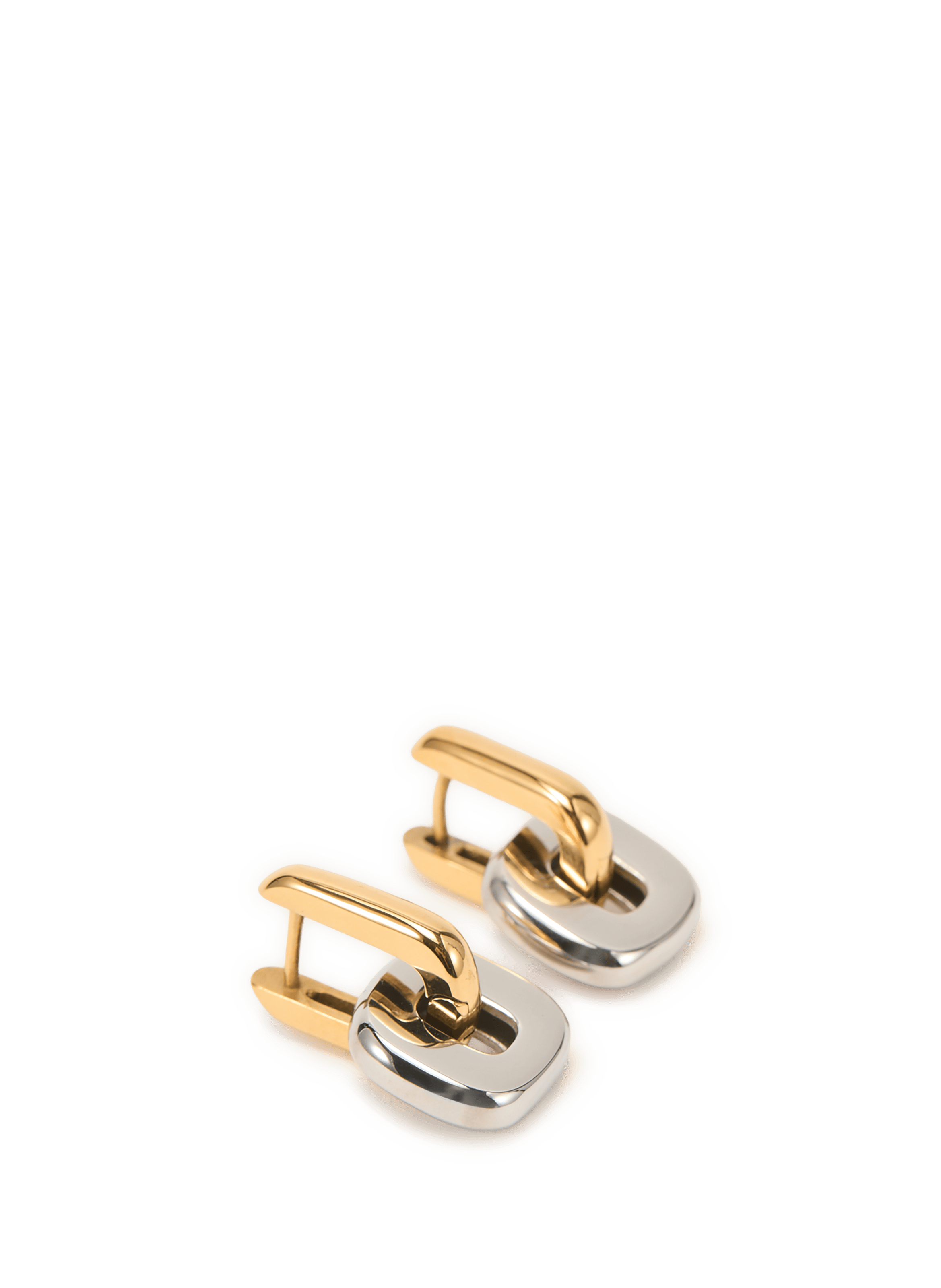 Square pendant earrings AU PRINTEMPS PARIS Silver