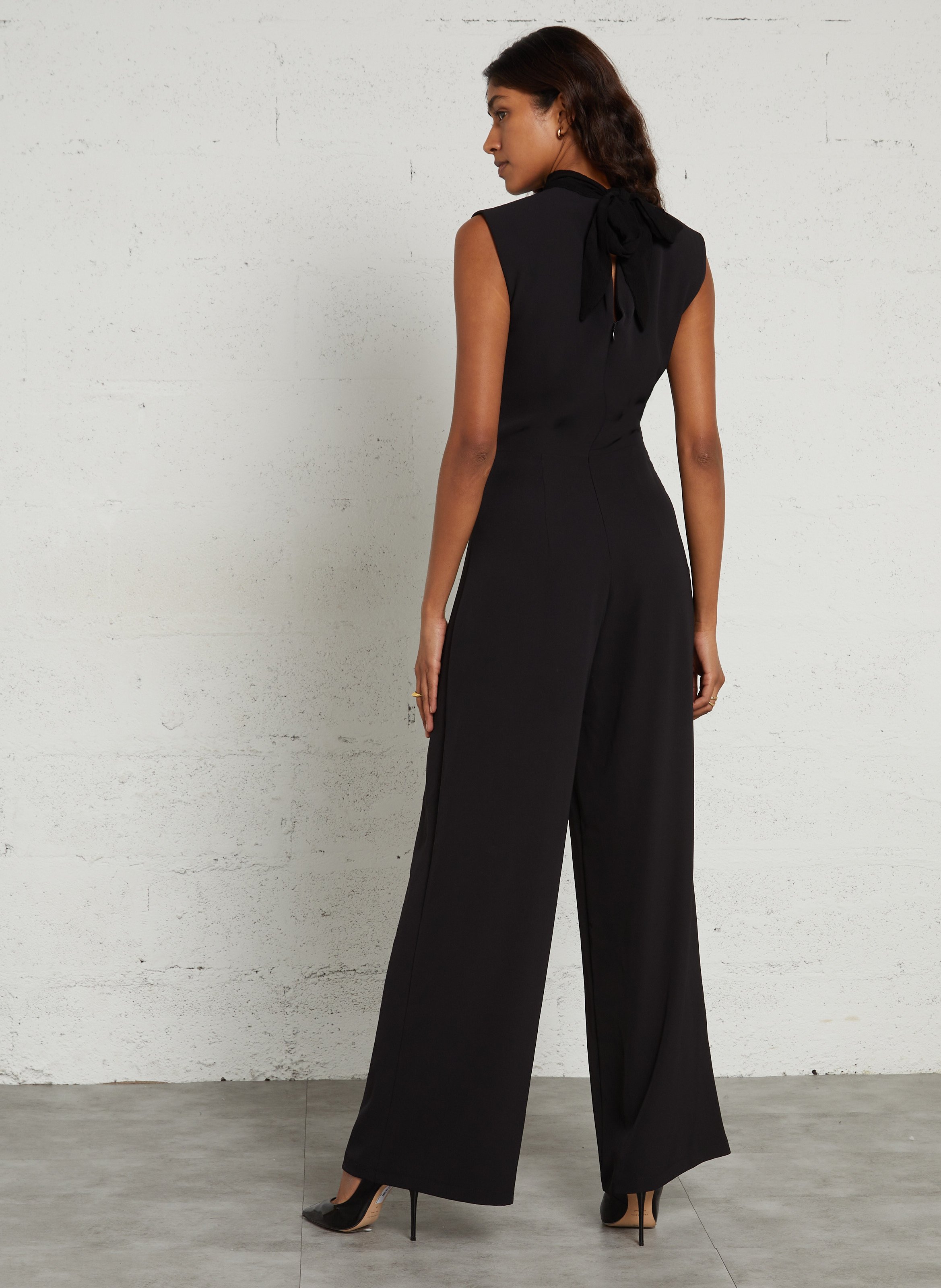 Ärmelloser Jumpsuit IMPERIAL Schwarz