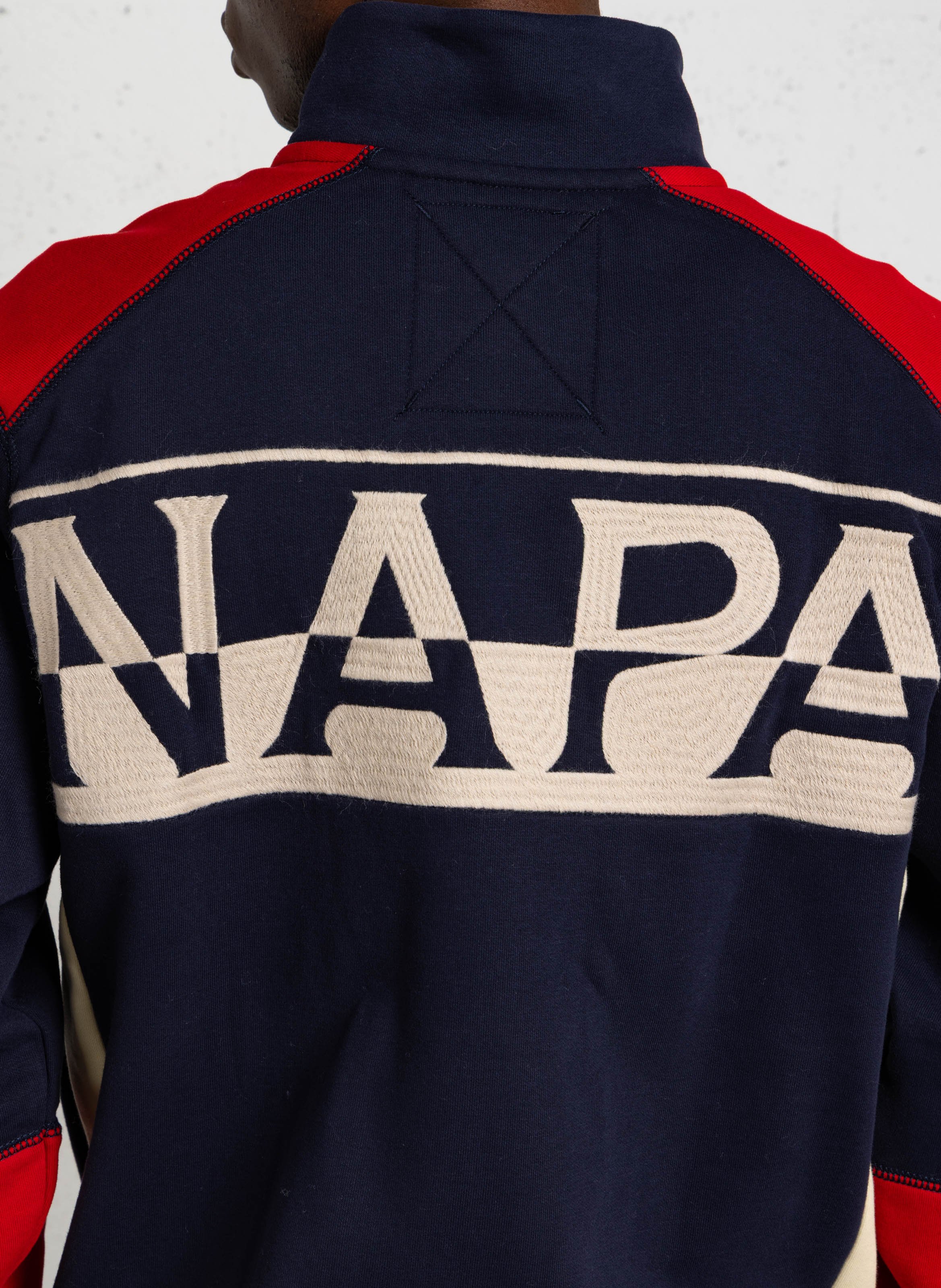 Weites Sweatshirt aus Baumwoll-Mix NAPAPIJRI Mehrfarbig