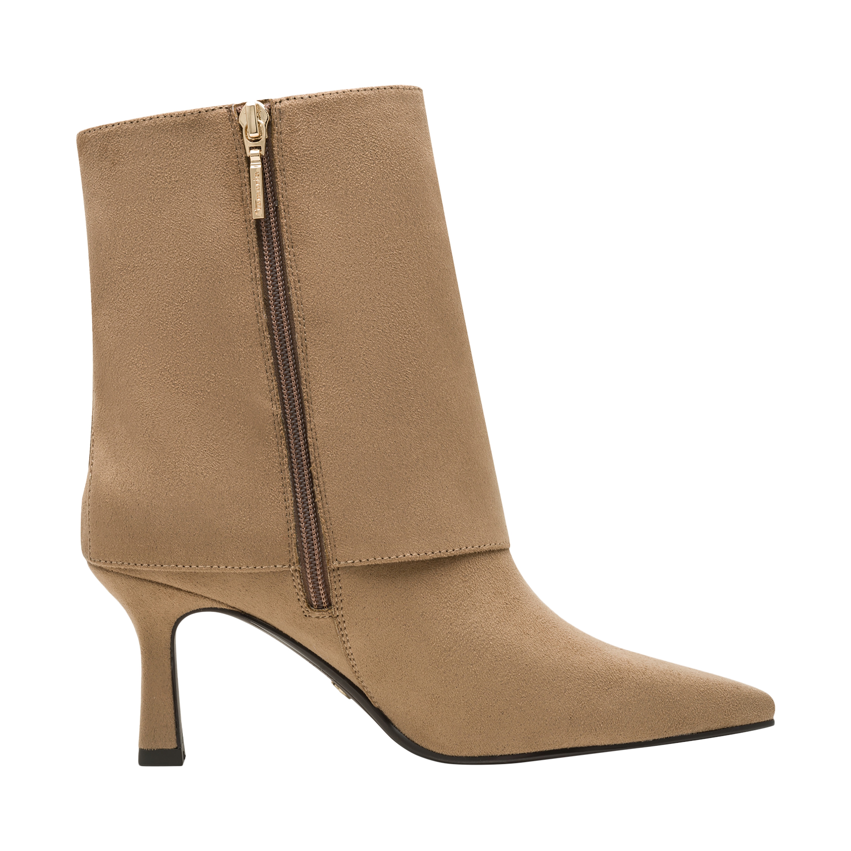 Zip-up ankle boots TAMARIS Beige
