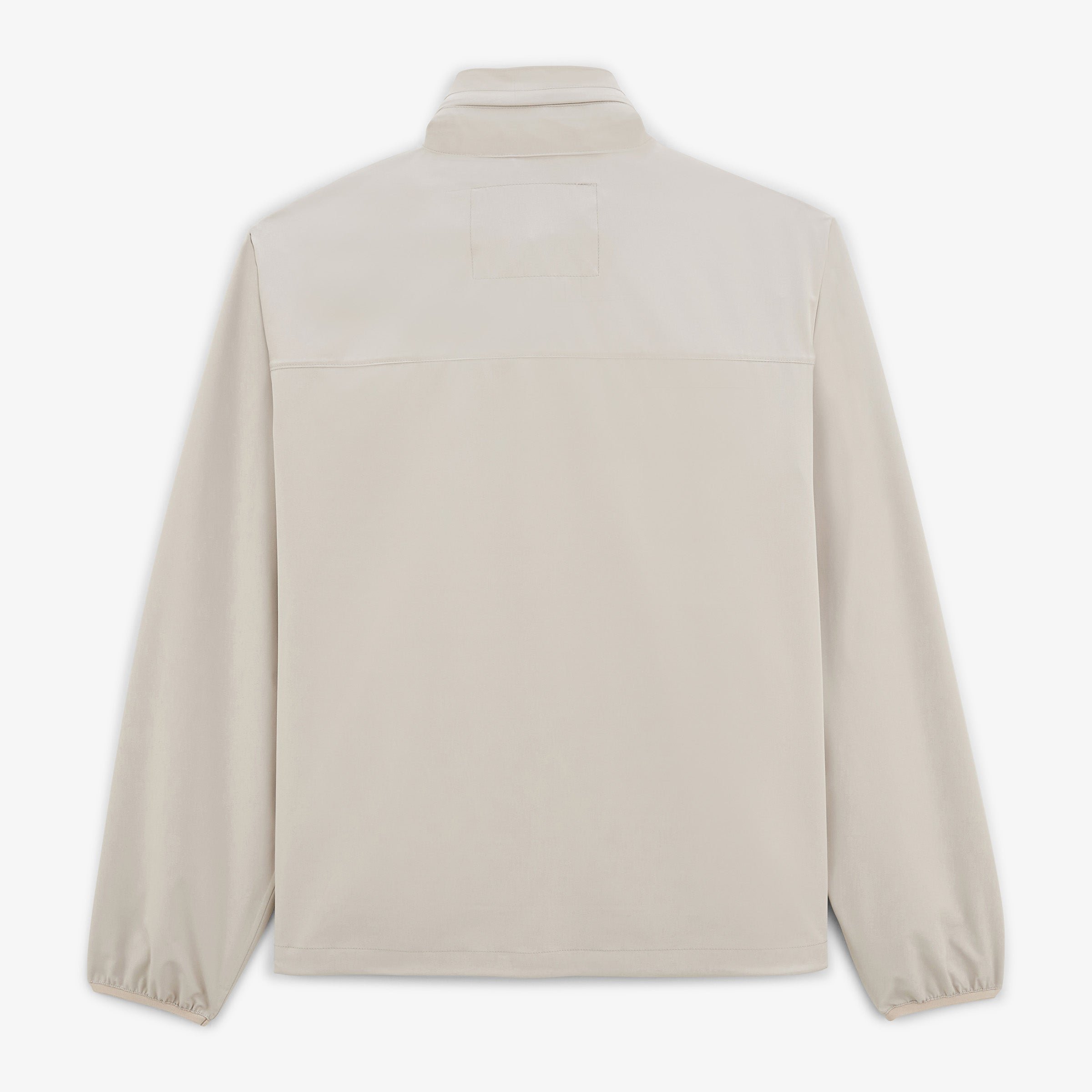 High-neck zippered jacket SERGE BLANCO White