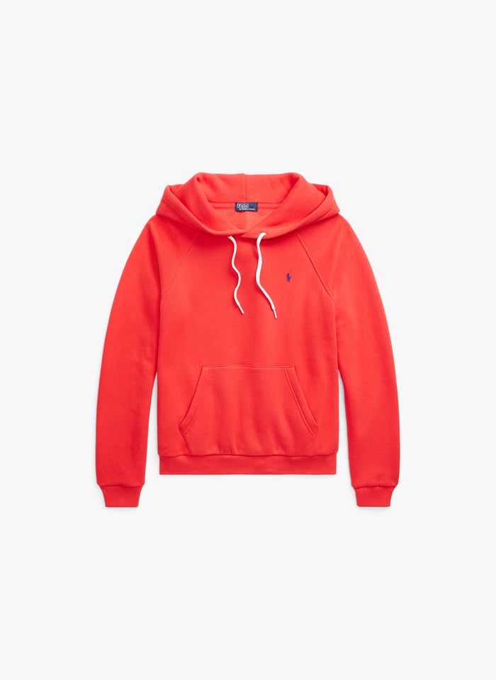 Pastel top red hoodie