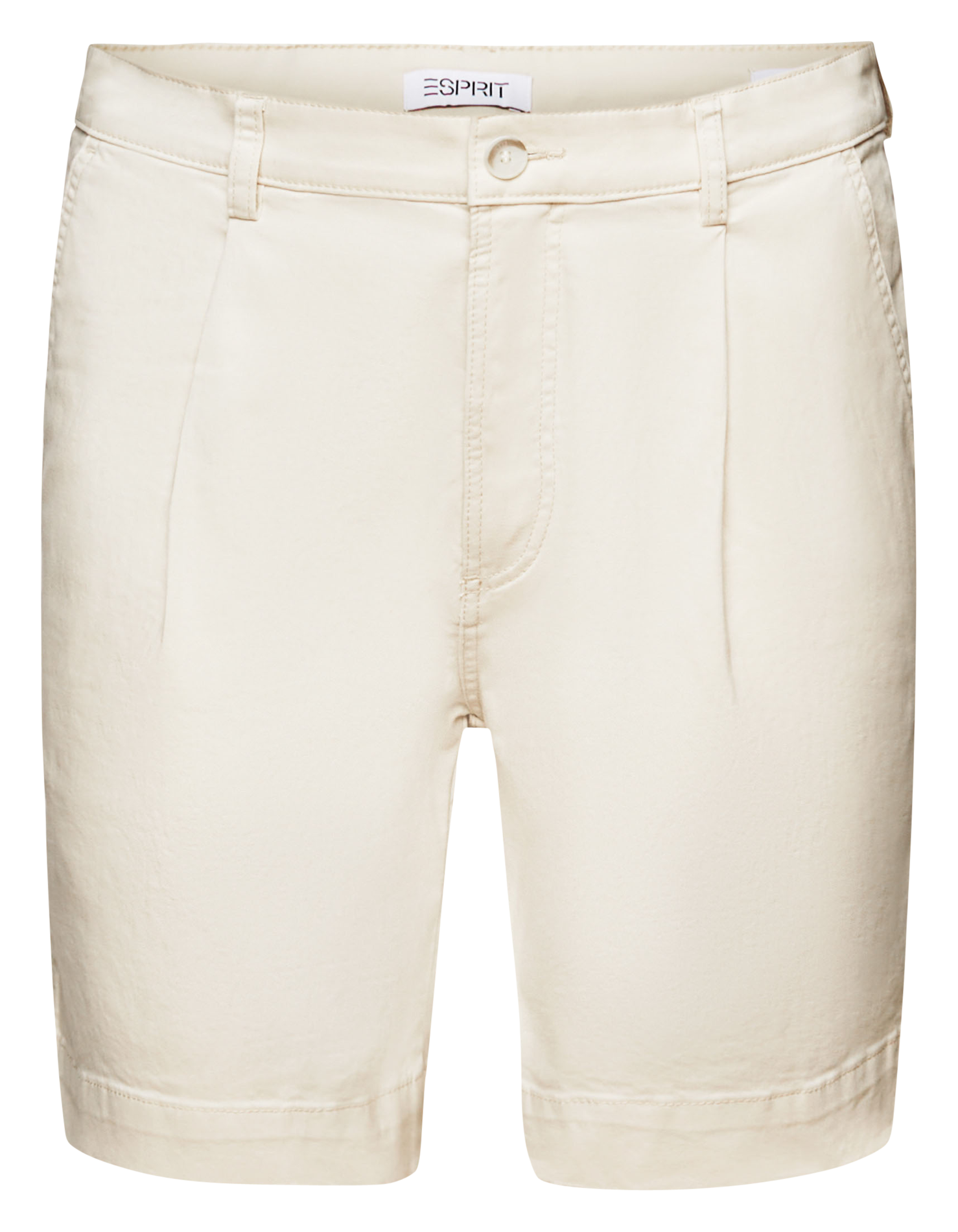 Short regular-fit in stretch cotton ESPRIT Beige
